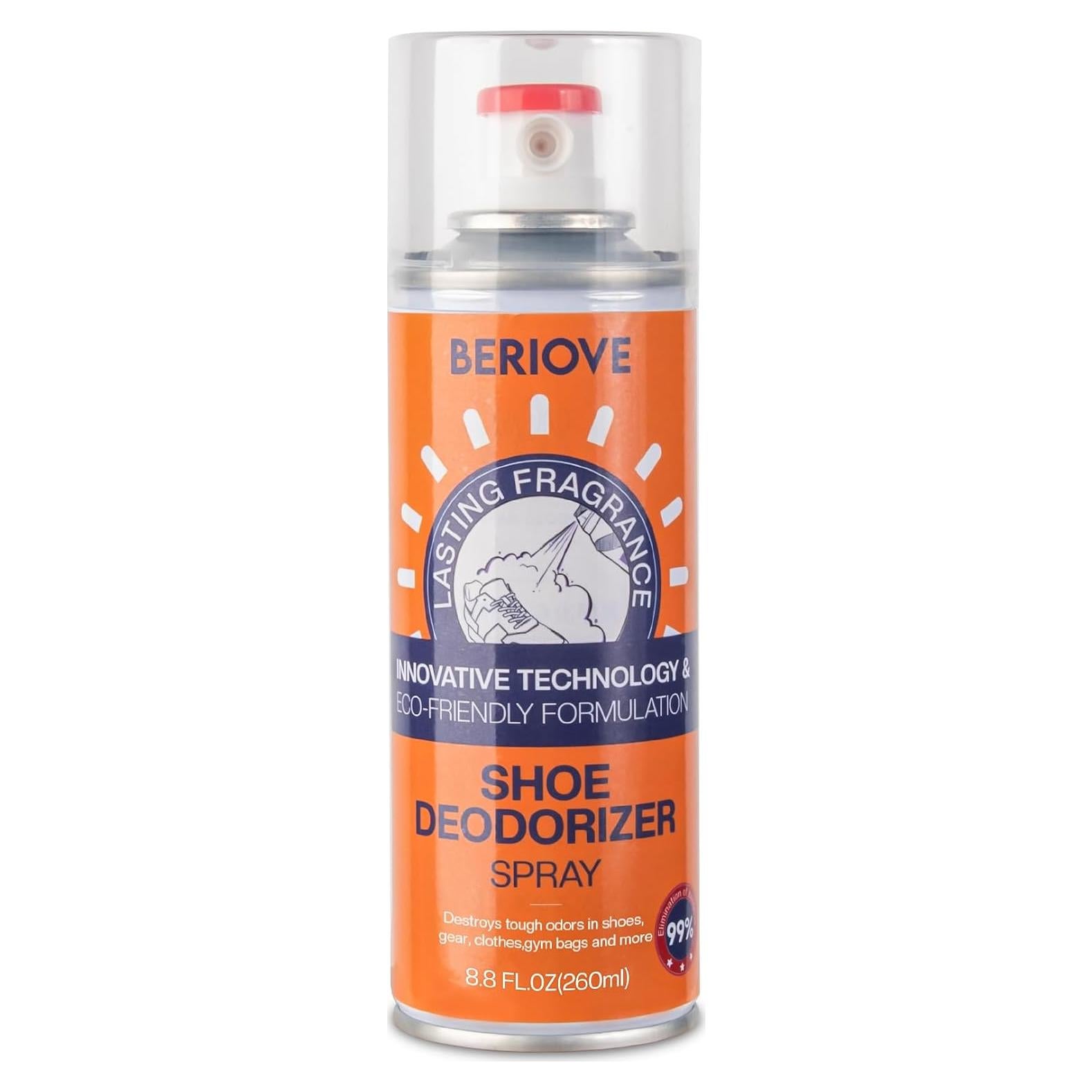 Spray Desodorante para Zapatos BERlOVE 30 ml Eliminador Olores