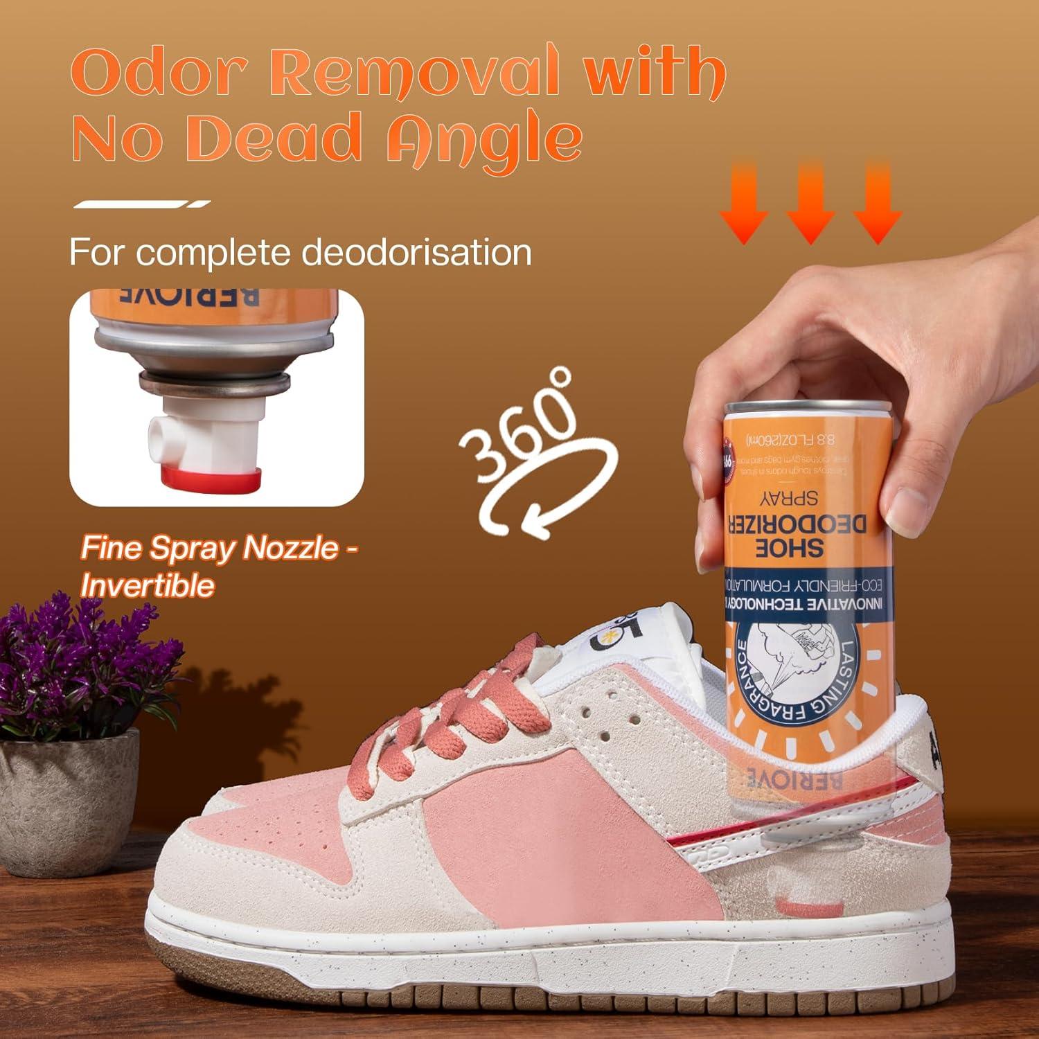 Spray Desodorante para Zapatos BERlOVE 30 ml Eliminador Olores