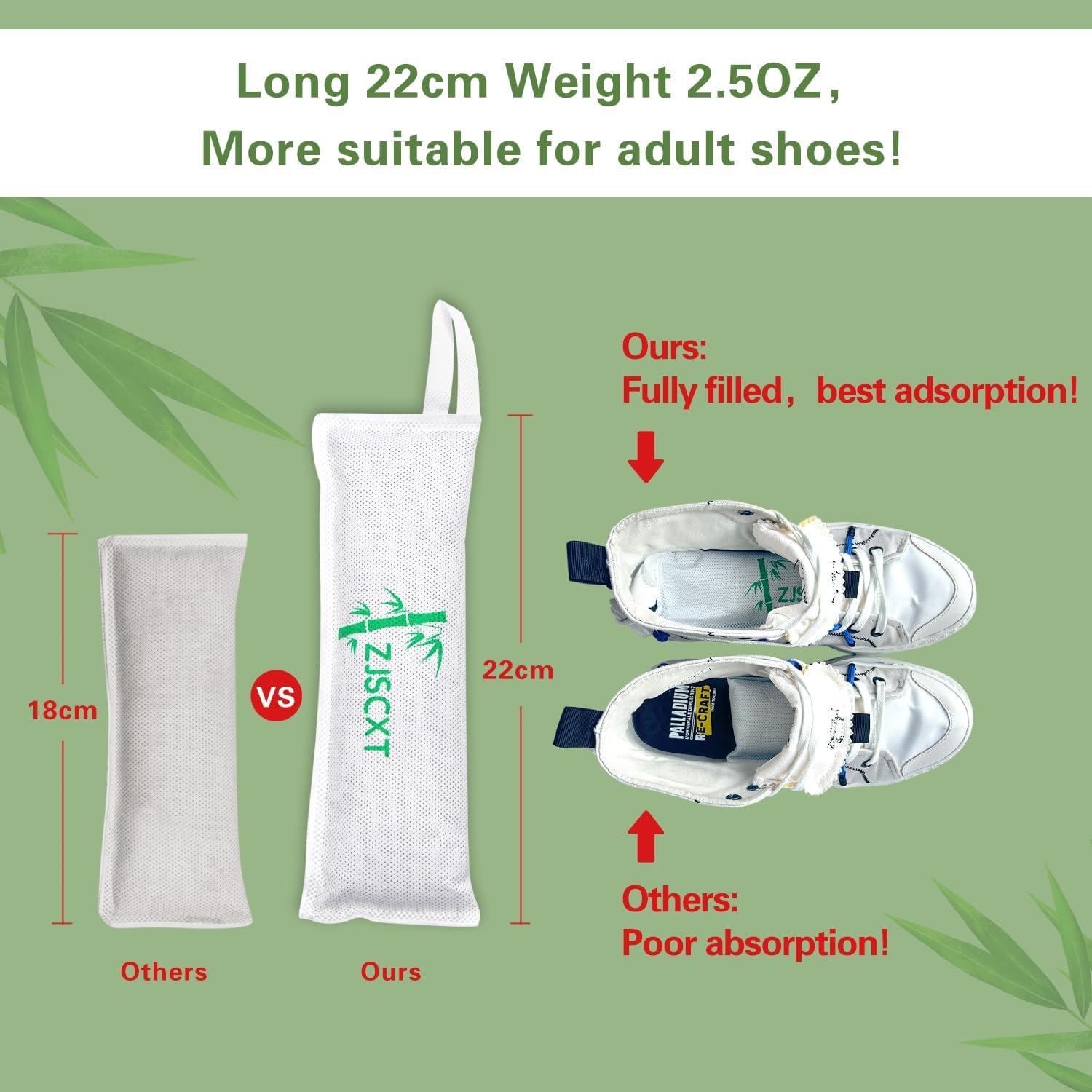 Desodorantes para Zapatos ZJSCXT - Carbón de Bambú 22 cm