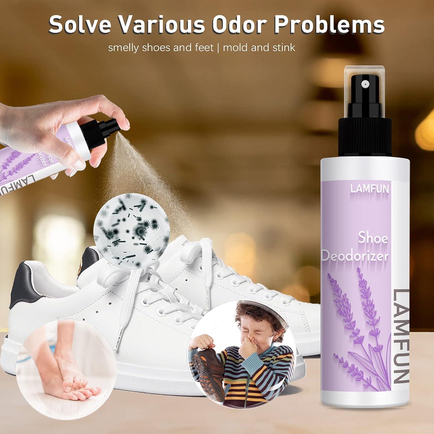 Spray Desodorante para Zapatos Lamfun 150ml - Aroma Lavanda