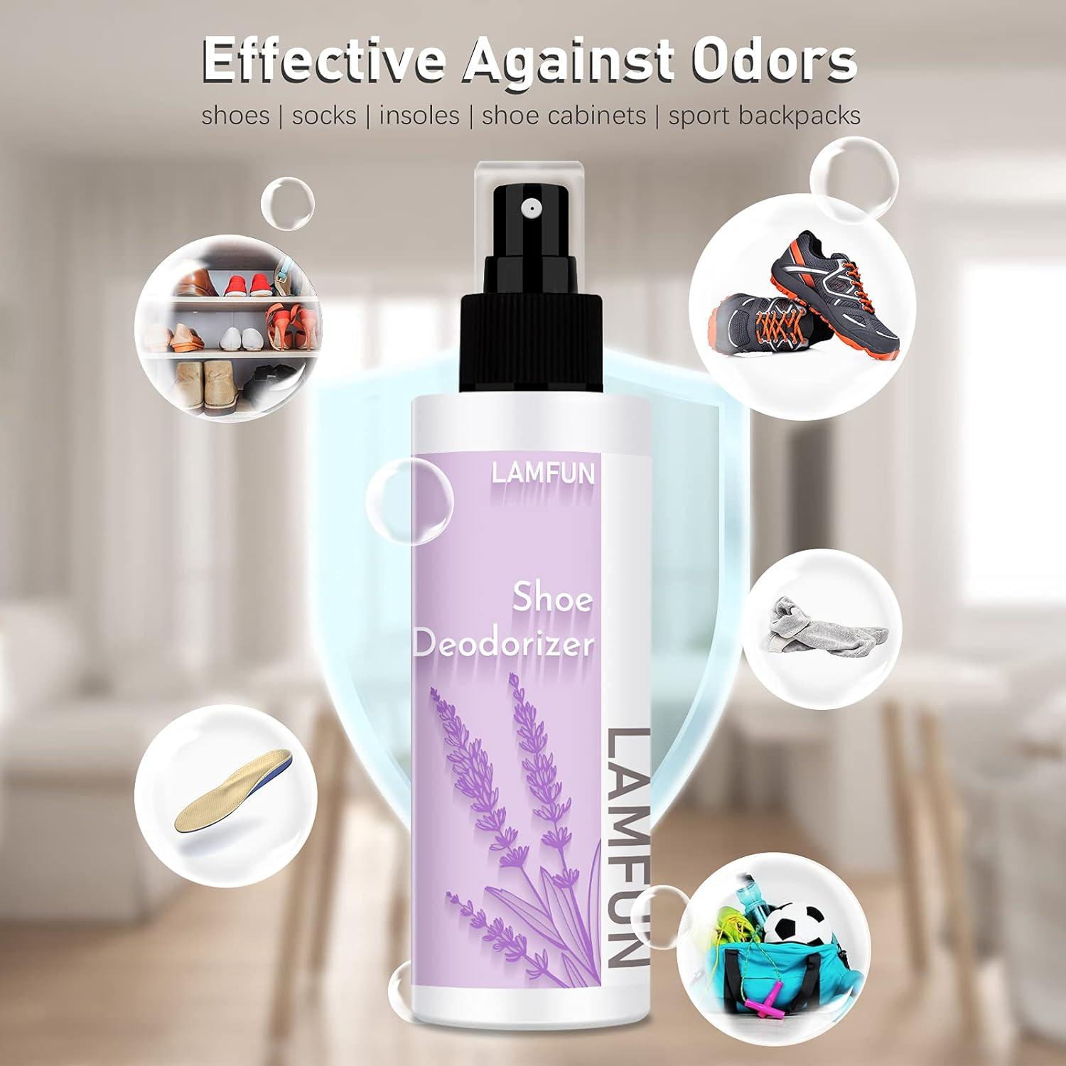 Spray Desodorante para Zapatos Lamfun 150ml - Aroma Lavanda