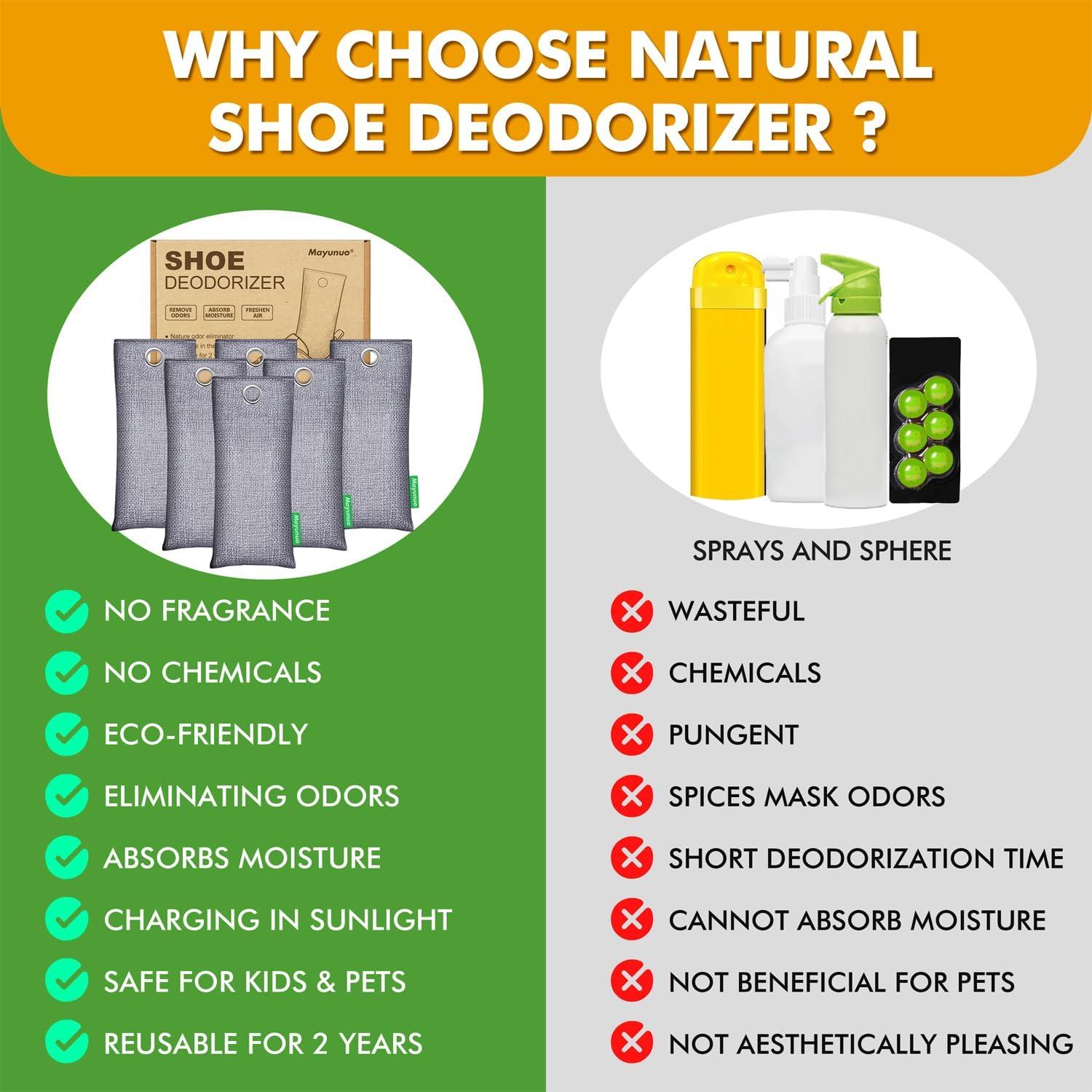 Desodorante para zapatos 6 paquetes - Eliminador de olores