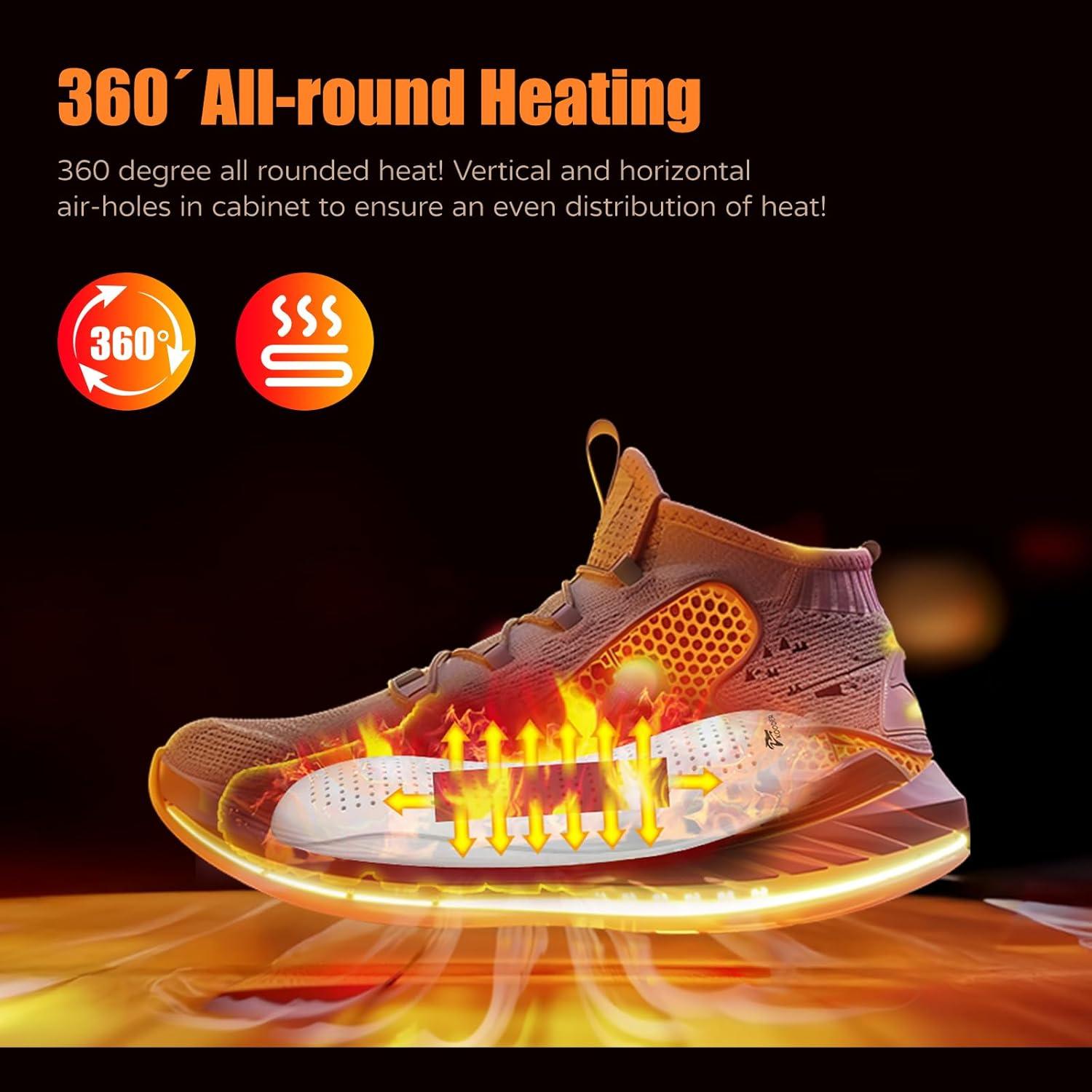 Secador de Zapatos KOODER HXQ-02 Blanco 0.28 kg