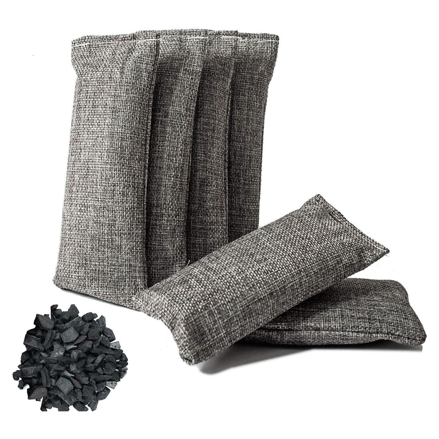 12 Bolsas Purificadoras de Aire JIJIC 75g Carbón Bambú