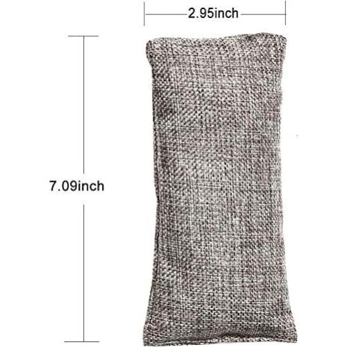 12 Bolsas Purificadoras de Aire JIJIC 75g Carbón Bambú