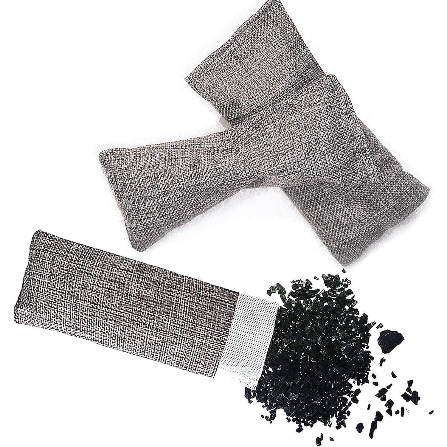 12 Bolsas Purificadoras de Aire JIJIC 75g Carbón Bambú