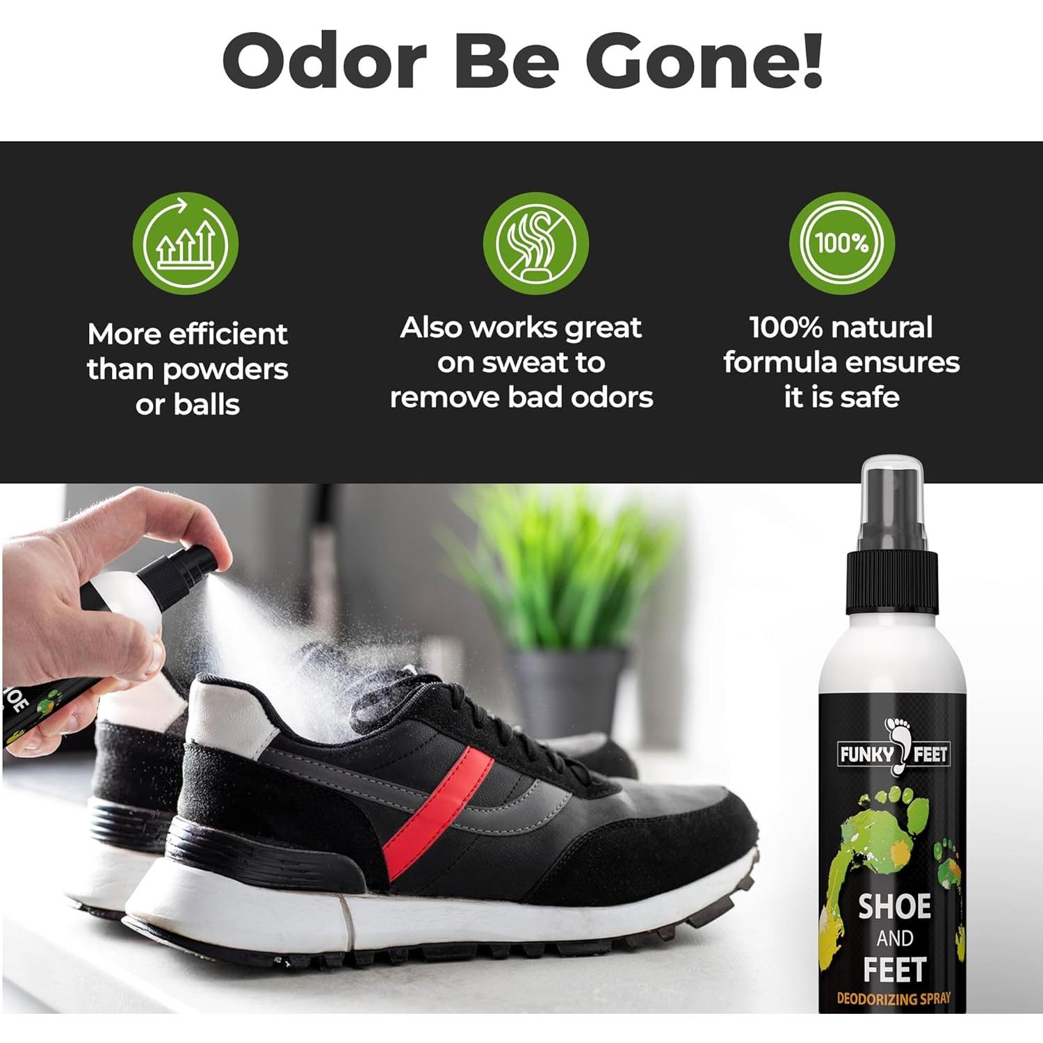 Spray Desodorante para Zapatos y Pies Funky Feet 120ml