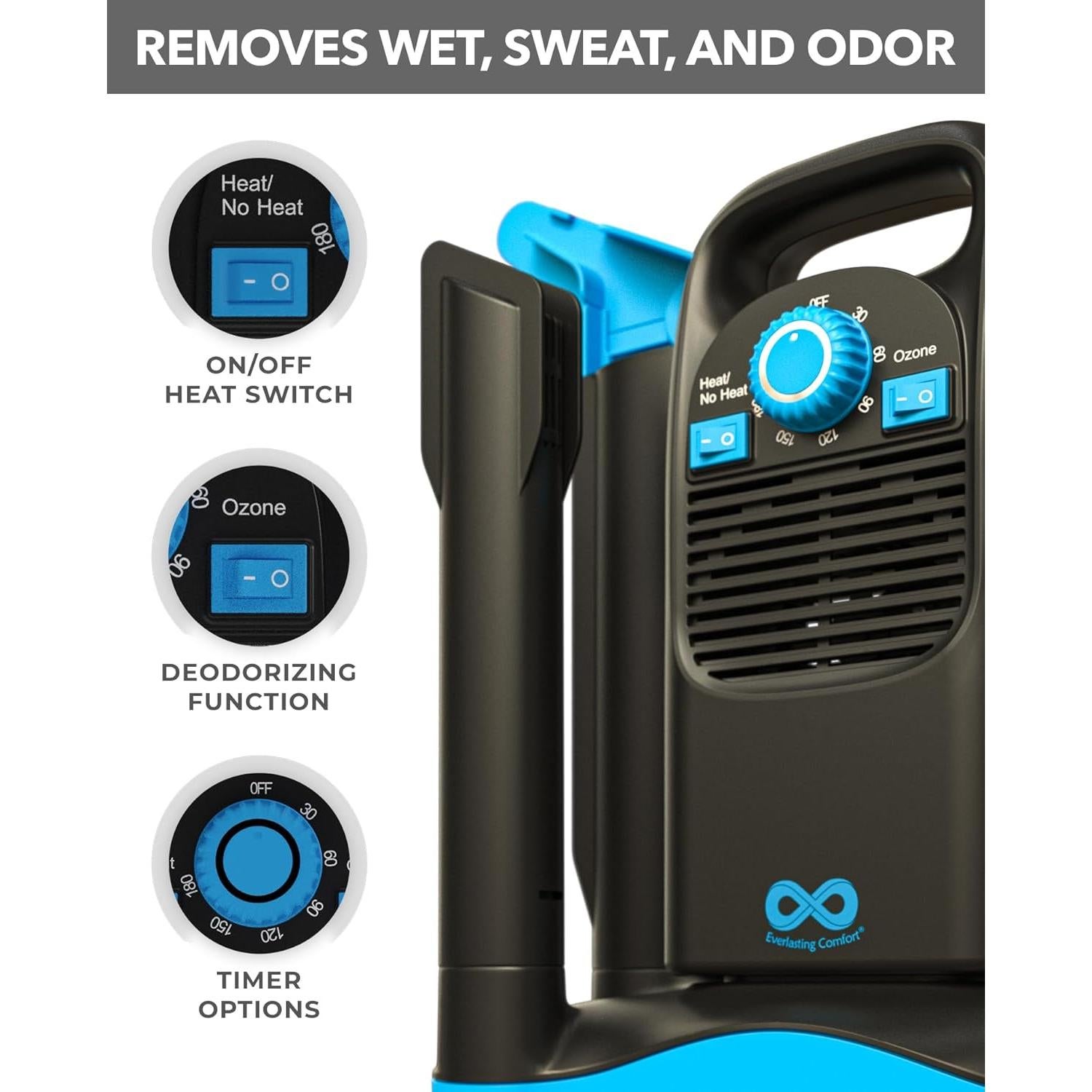 Secador de Botas Comfort Eterno 80 Min Secado Rápido