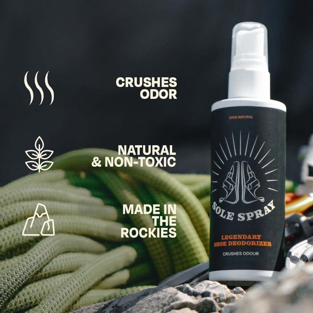 Desodorante Natural para Zapatos Sole Spray 120ml - Frescura Duradera