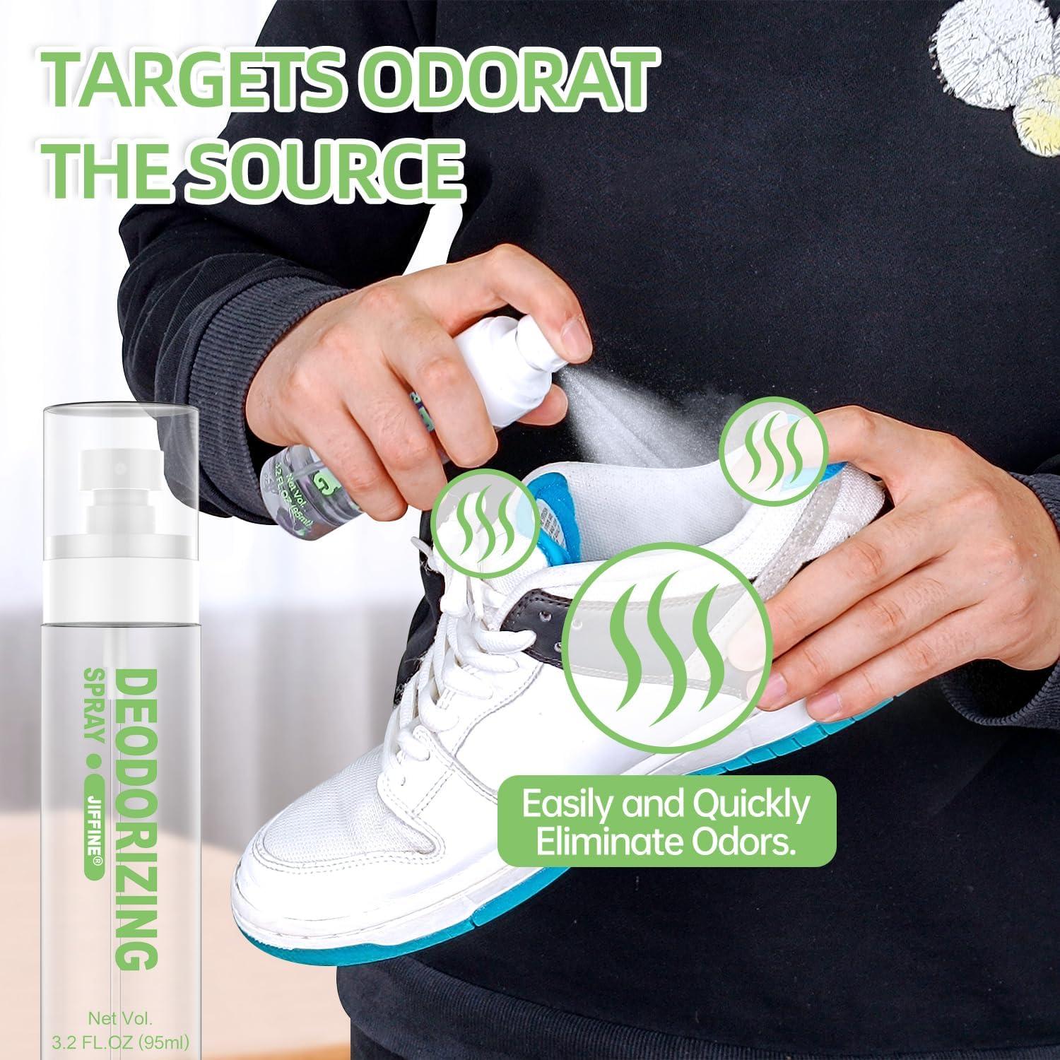 Spray Desodorante Natural Jiffine para Zapatos 85 ml