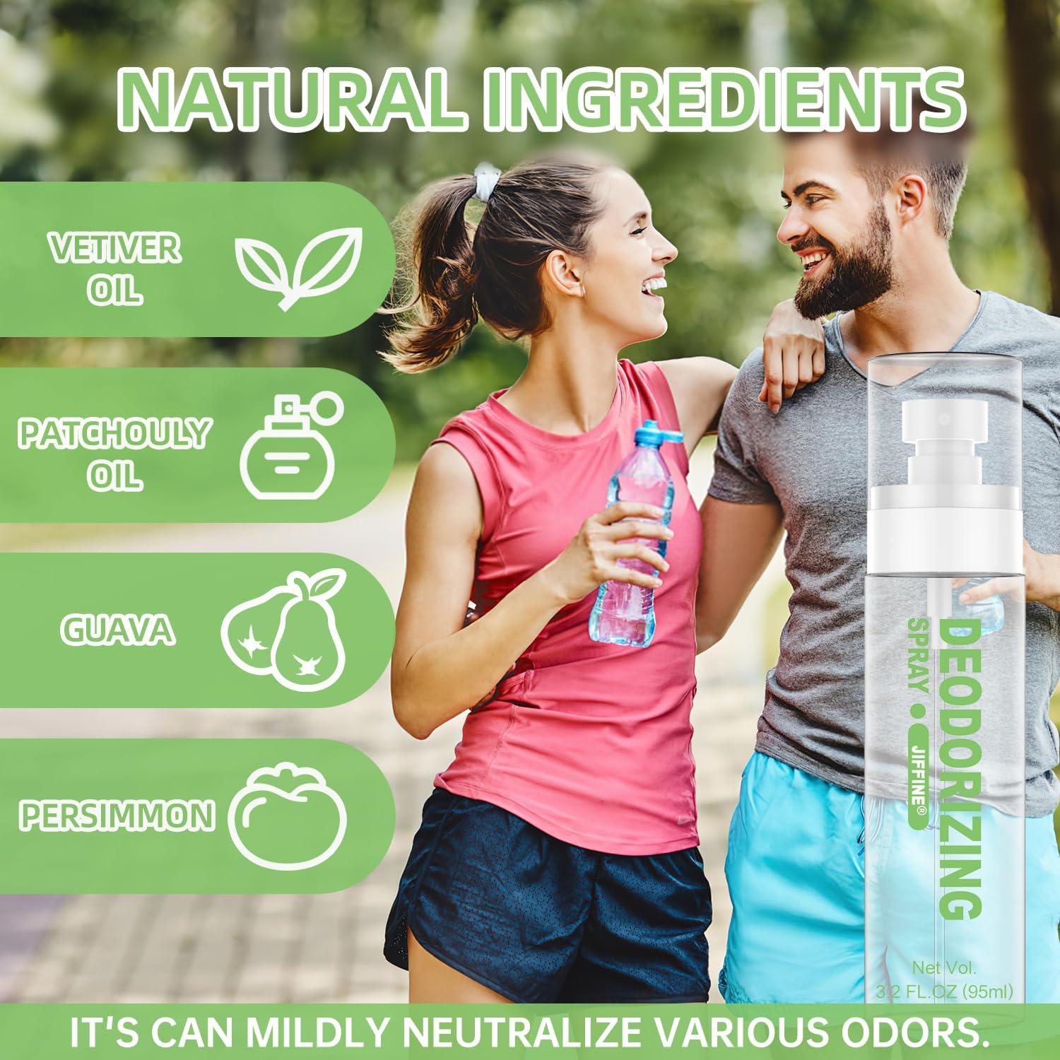 Spray Desodorante Natural Jiffine para Zapatos 85 ml