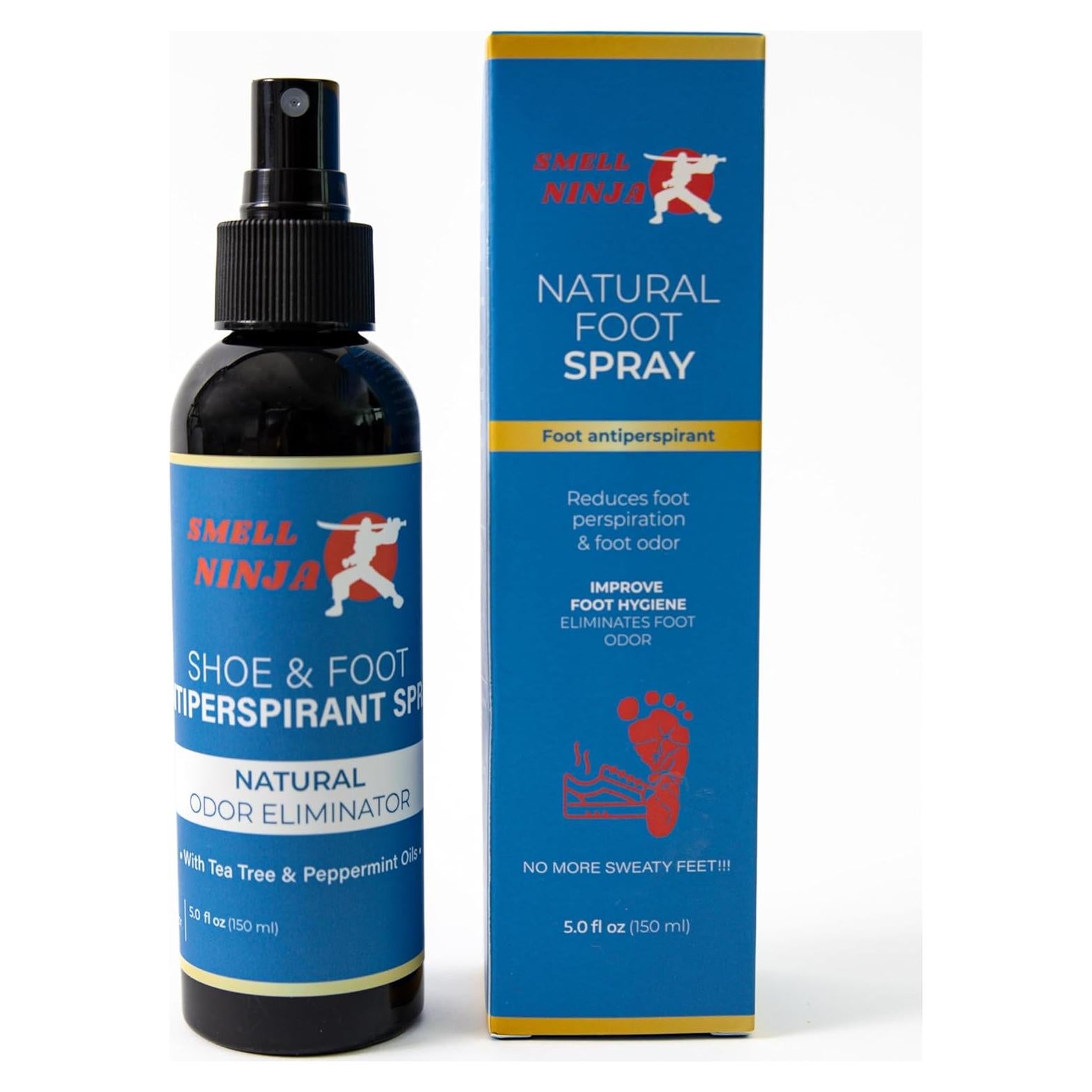 Desodorante Natural para Zapatos Smell Ninja Eucalipto 150ml