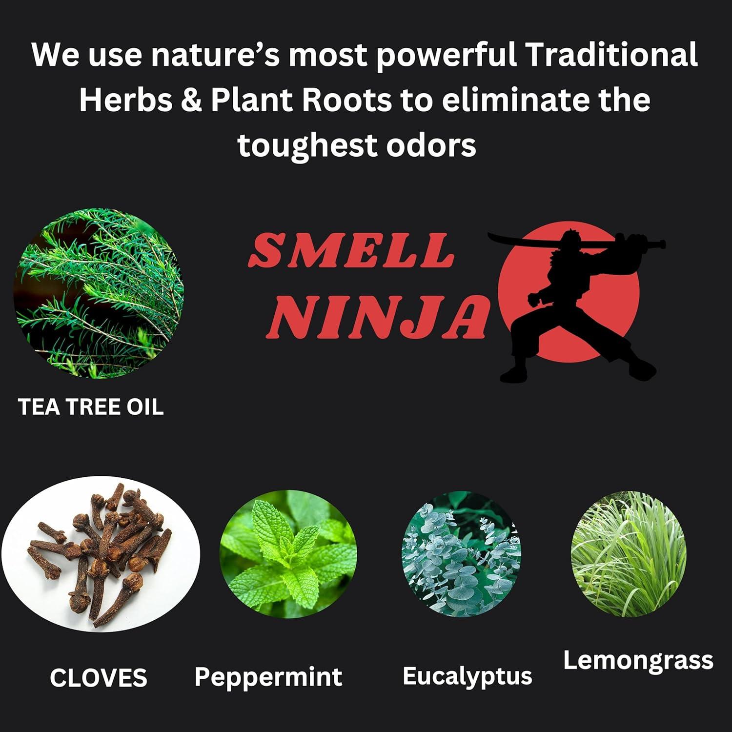 Desodorante Natural para Zapatos Smell Ninja Eucalipto 150ml