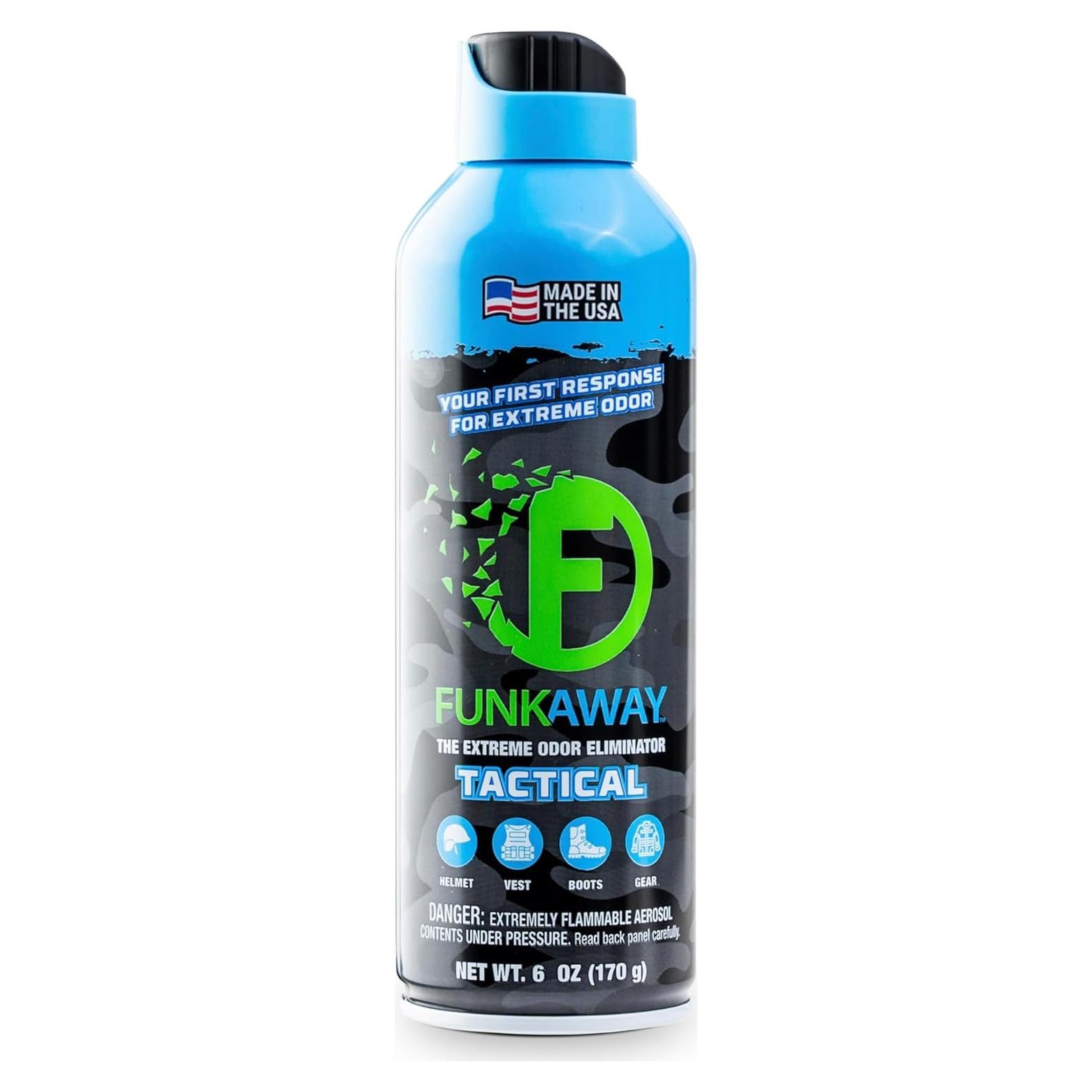 FunkAway Eliminador de Olores Grado Militar 170 g Spray