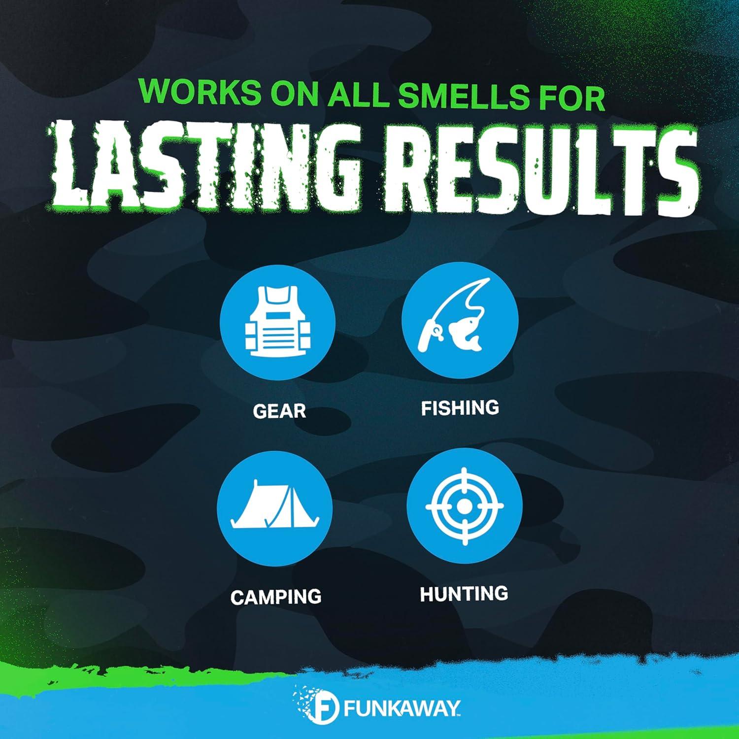 FunkAway Eliminador de Olores Grado Militar 170 g Spray