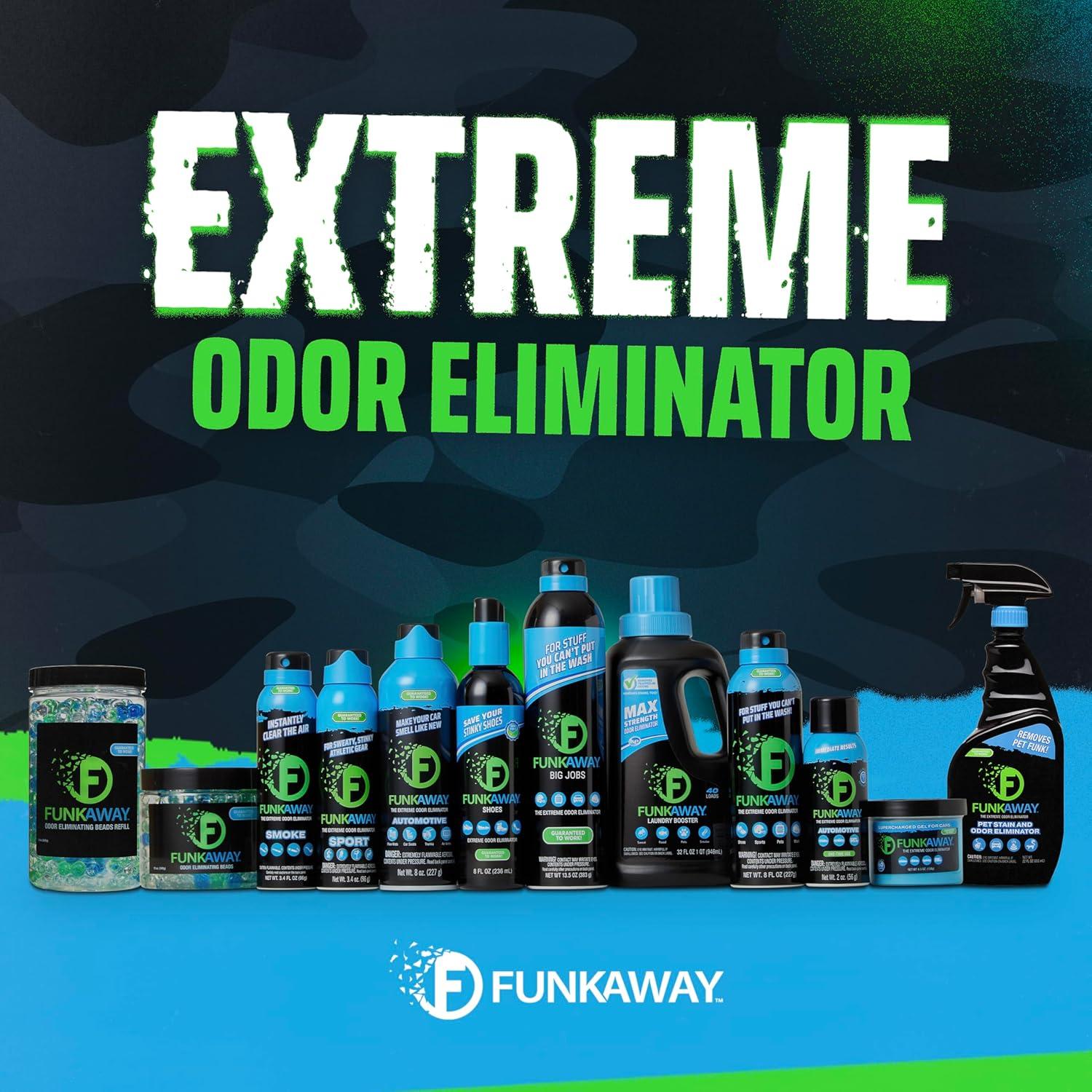 FunkAway Eliminador de Olores Grado Militar 170 g Spray