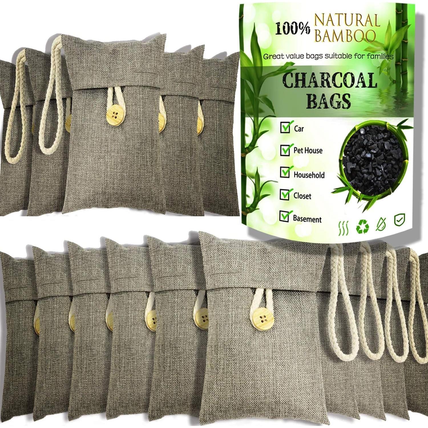 Bolsas de Carbón Activado de Bambú Kaidezhuye 15 Paquetes 100g