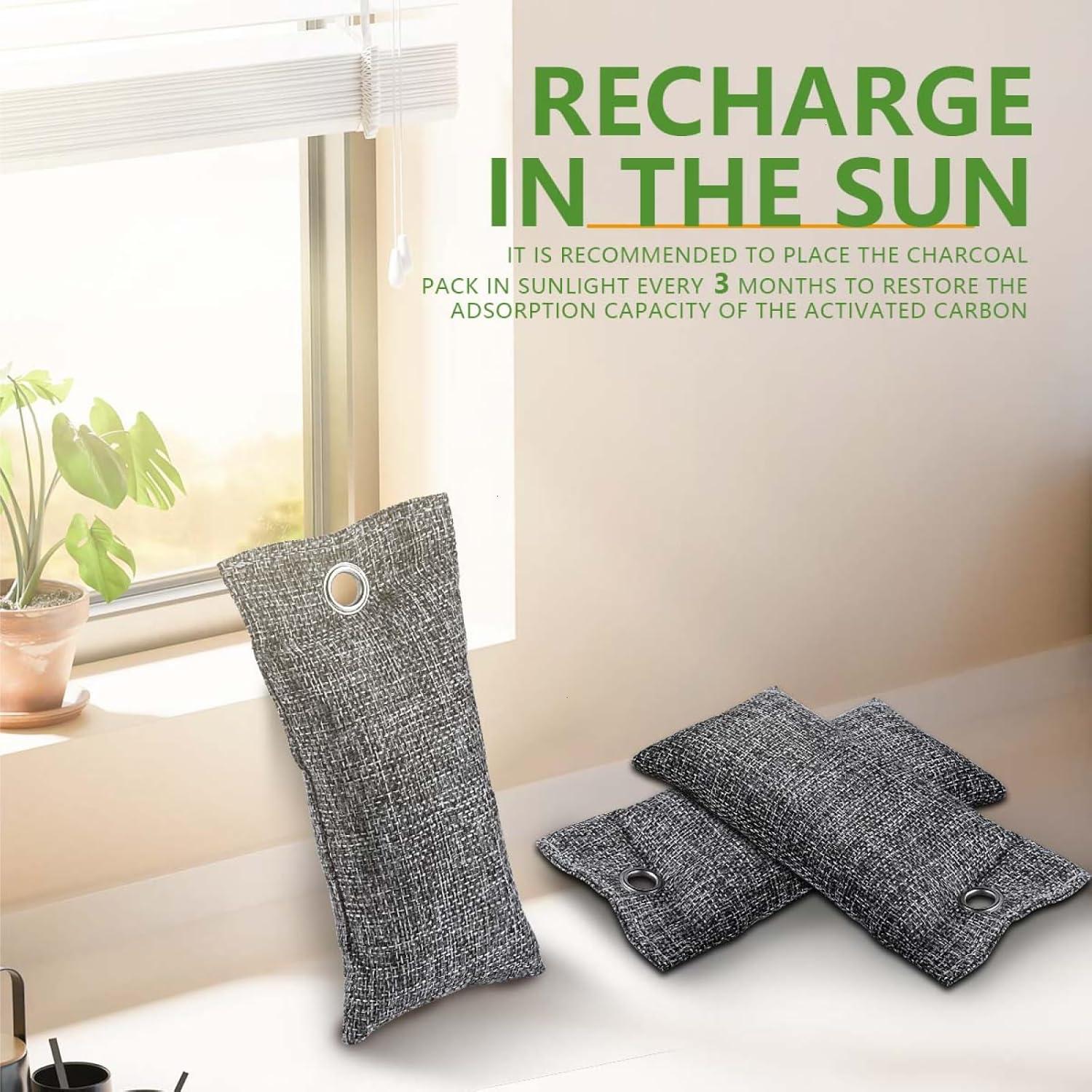 Bolsas de Carbón Activado WSSROGY - 4 Unidades Purificadoras