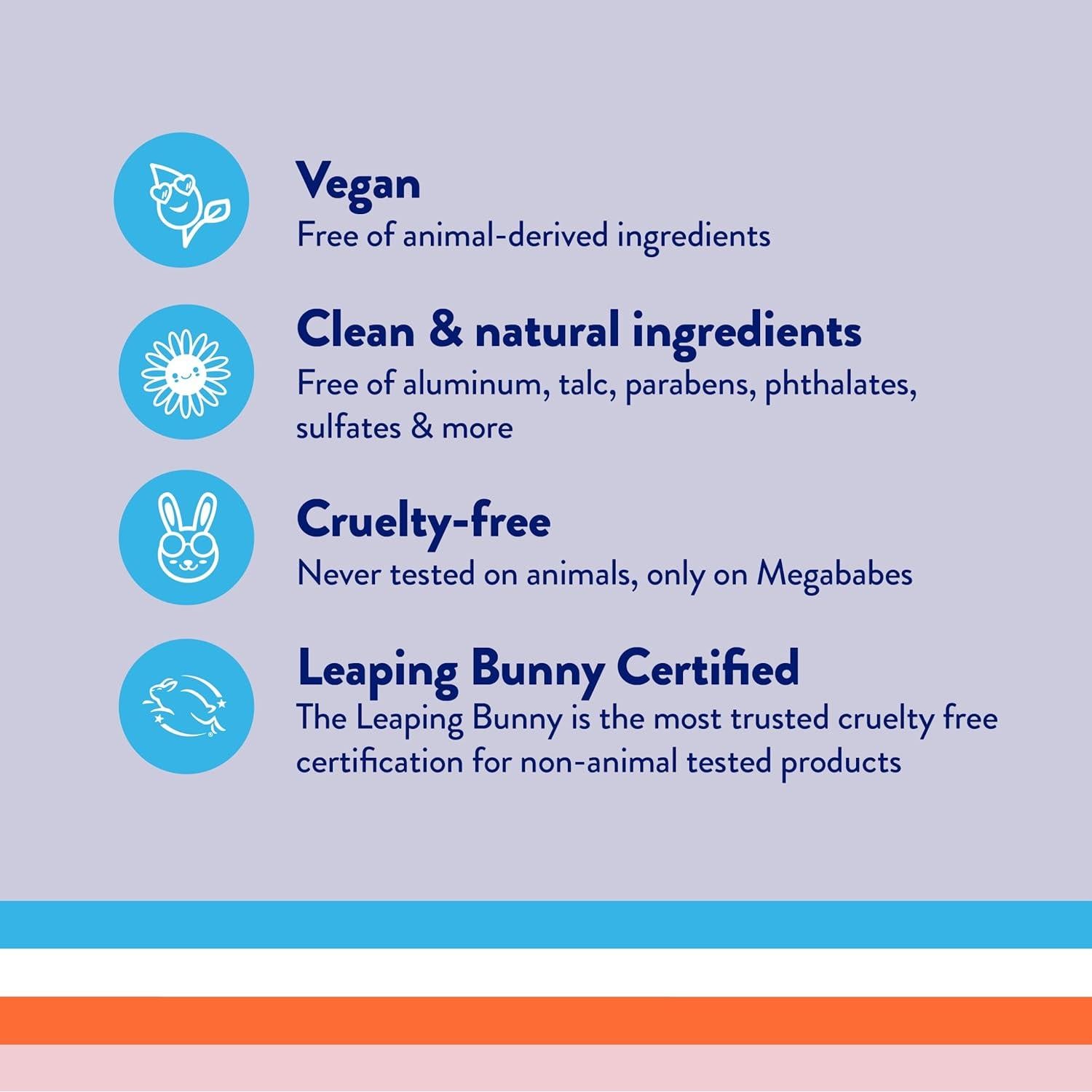 Desodorante para Pies Megababe Toe Deo 113 ml Sin Aluminio