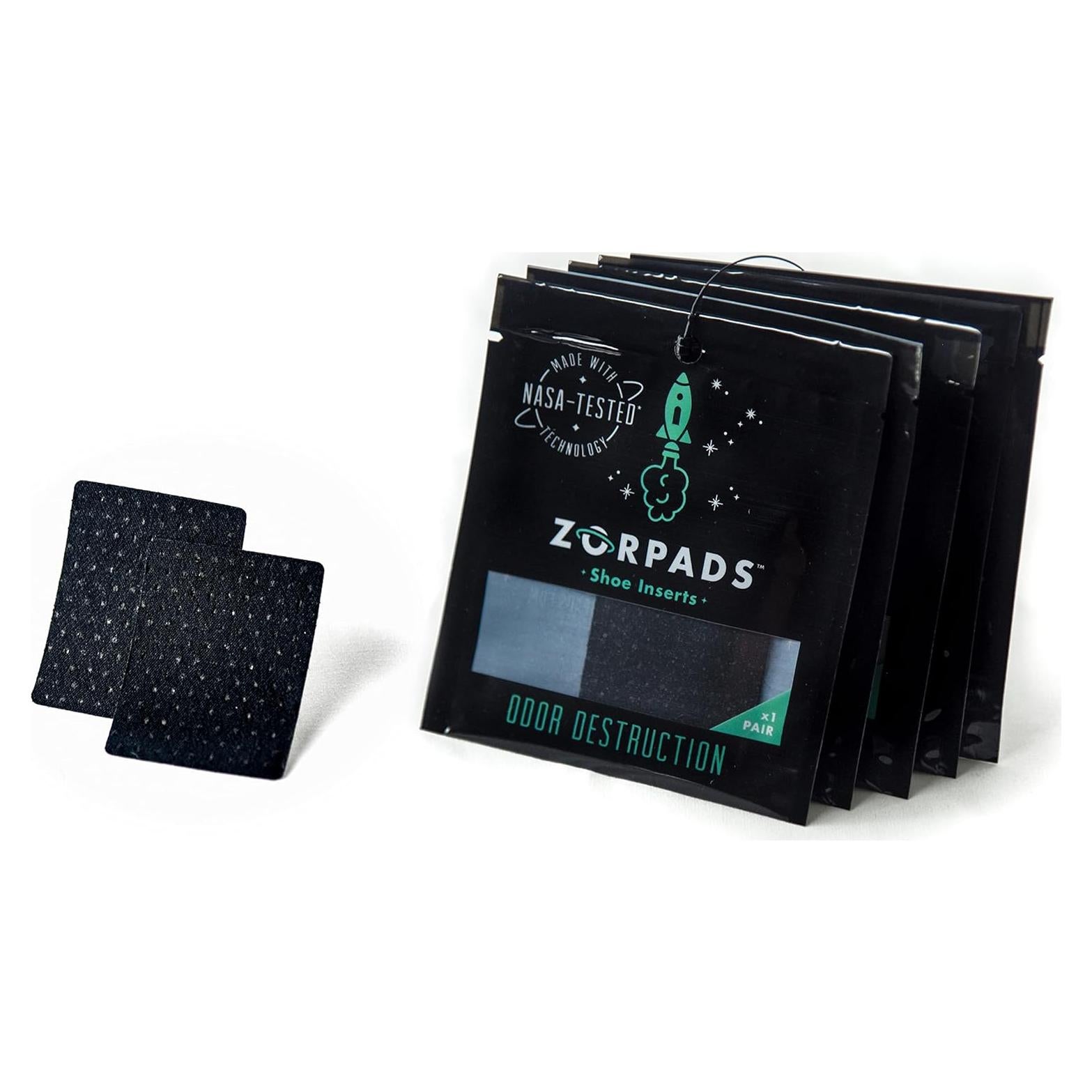 Inserts para zapatos Zorpads - 5 pares eliminadores de olores