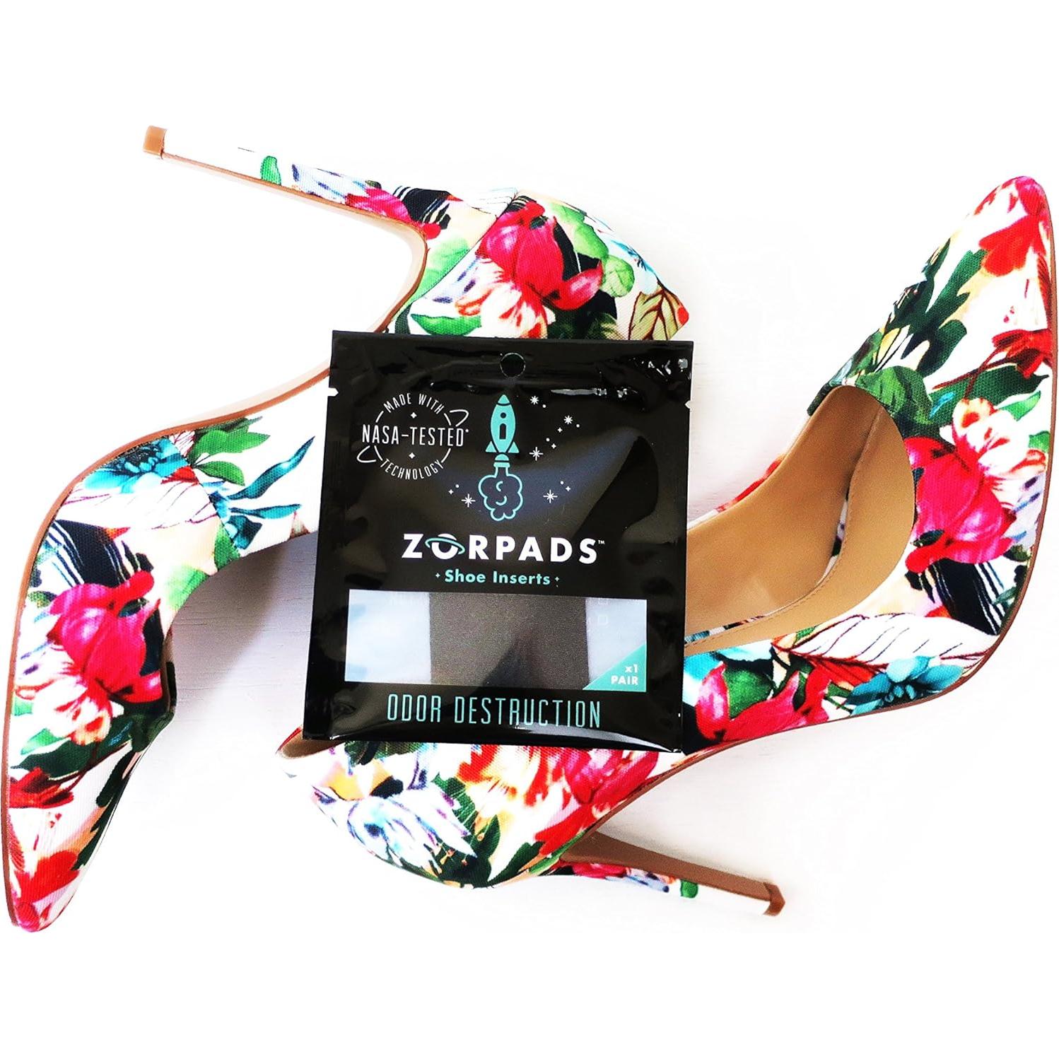 Inserts para zapatos Zorpads - 5 pares eliminadores de olores
