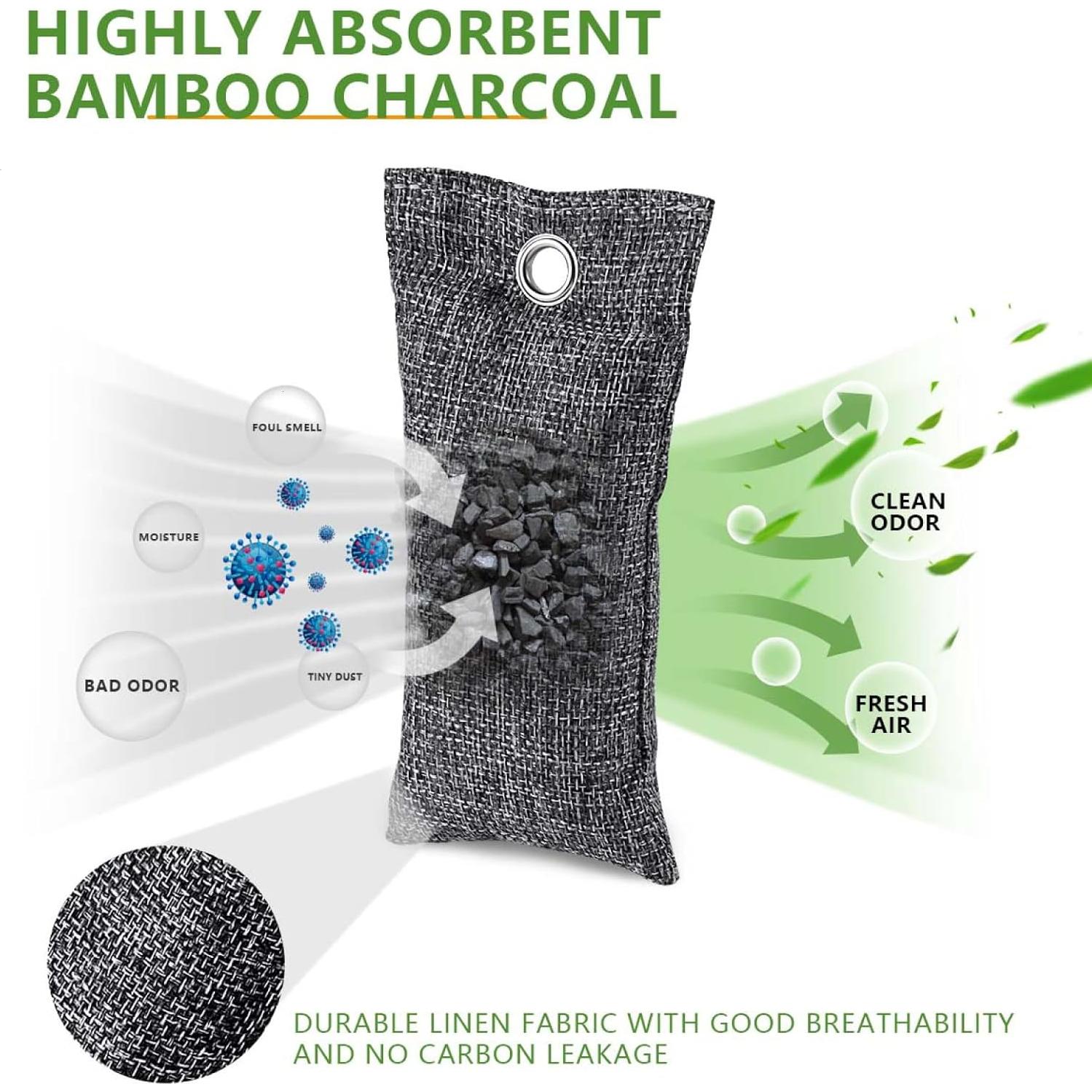 8 Bolsas Purificadoras de Aire WSSROGY Carbón Activado 60g