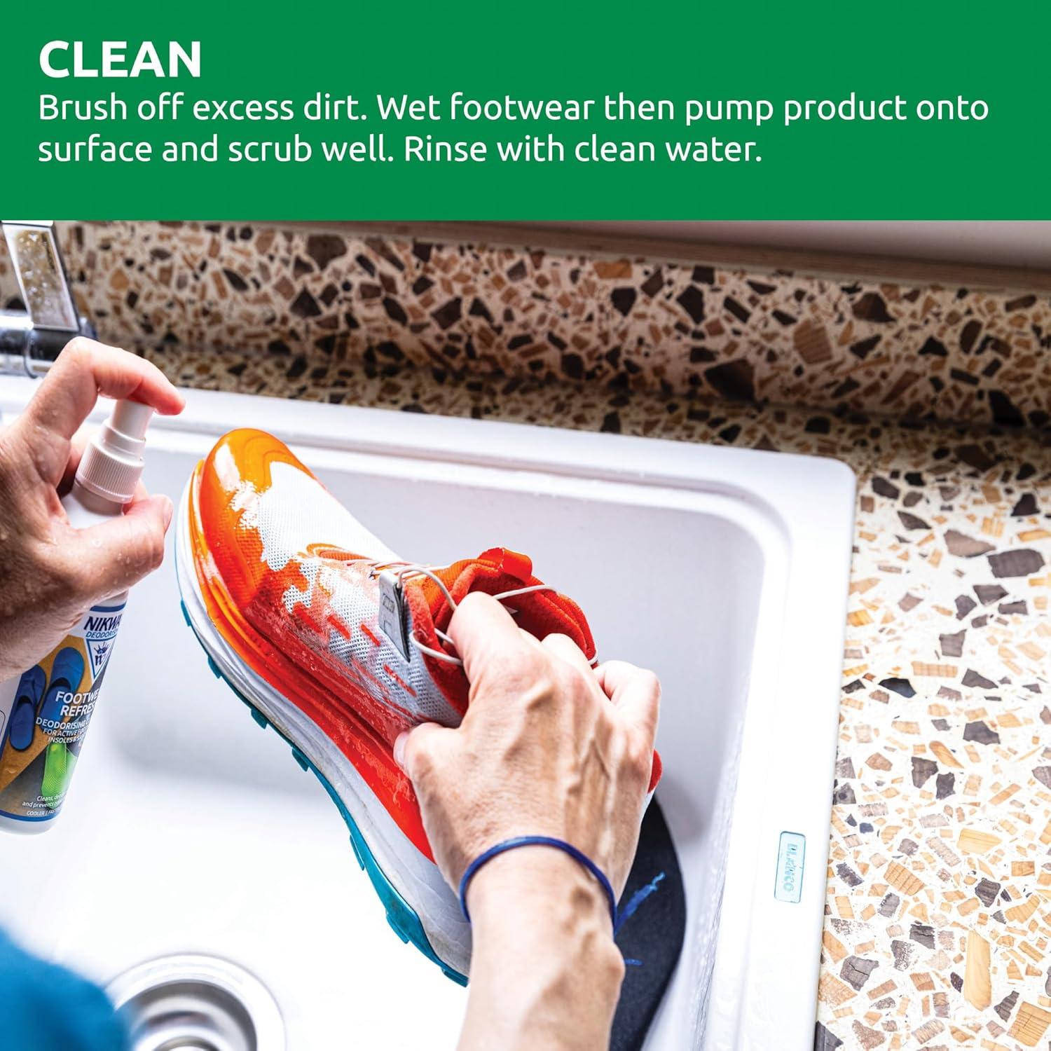 Limpiador Desodorante Nikwax para Calzado Activo 250ml