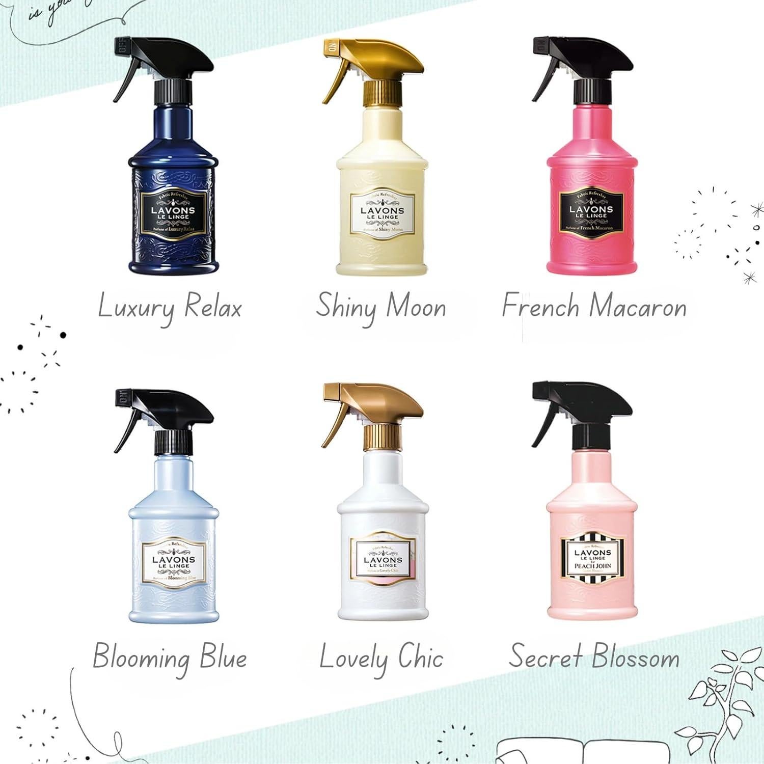 Spray Desodorante Natural para Tela Lavons 370mL Chic