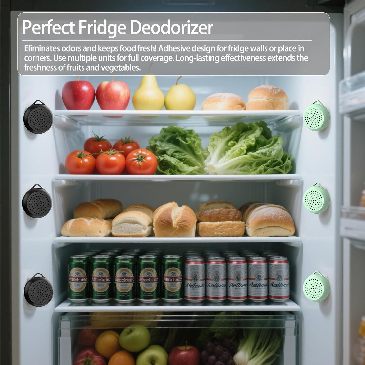 Desodorante de Nevera y Zapatos Alcalino QWS - 8 Piezas