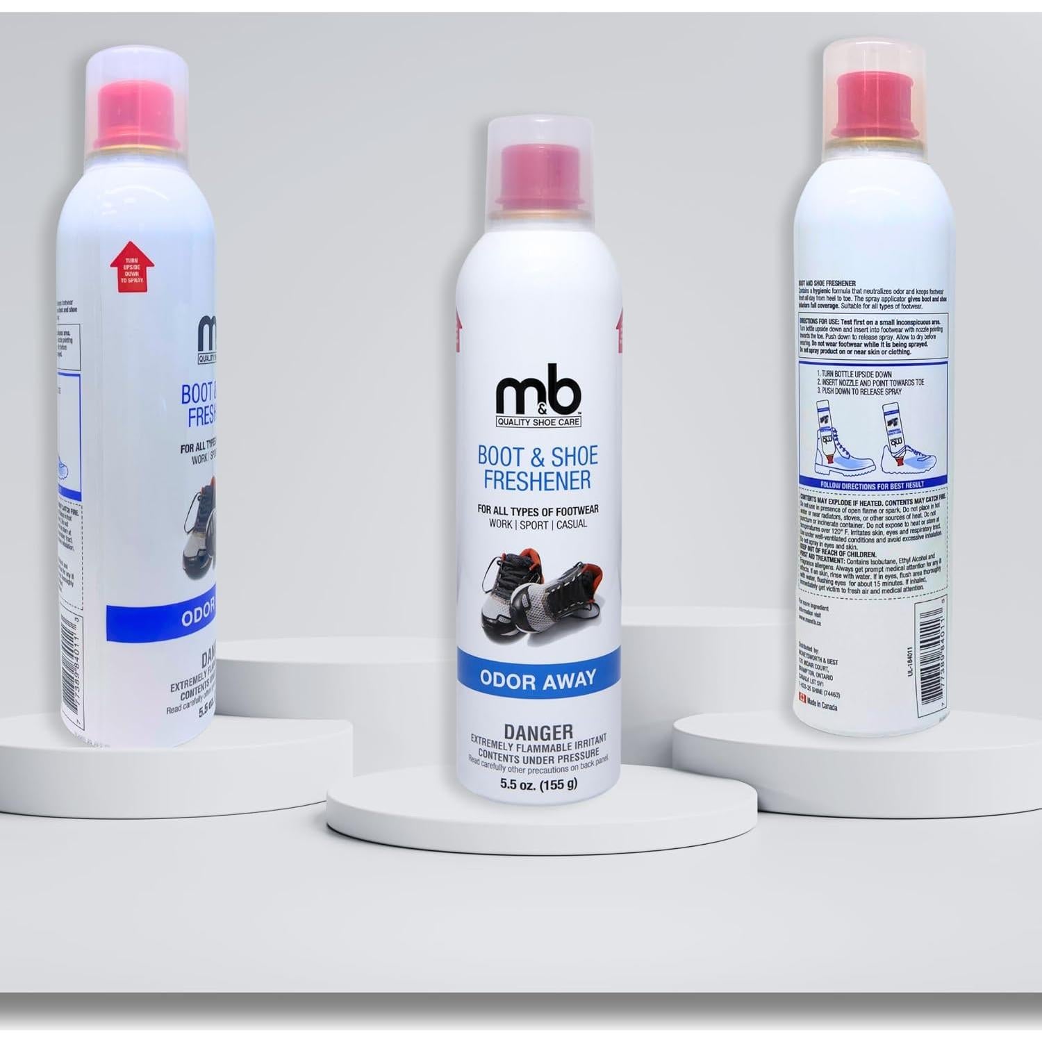 Ambientador para Zapatos Moneysworth & Best 155g Spray