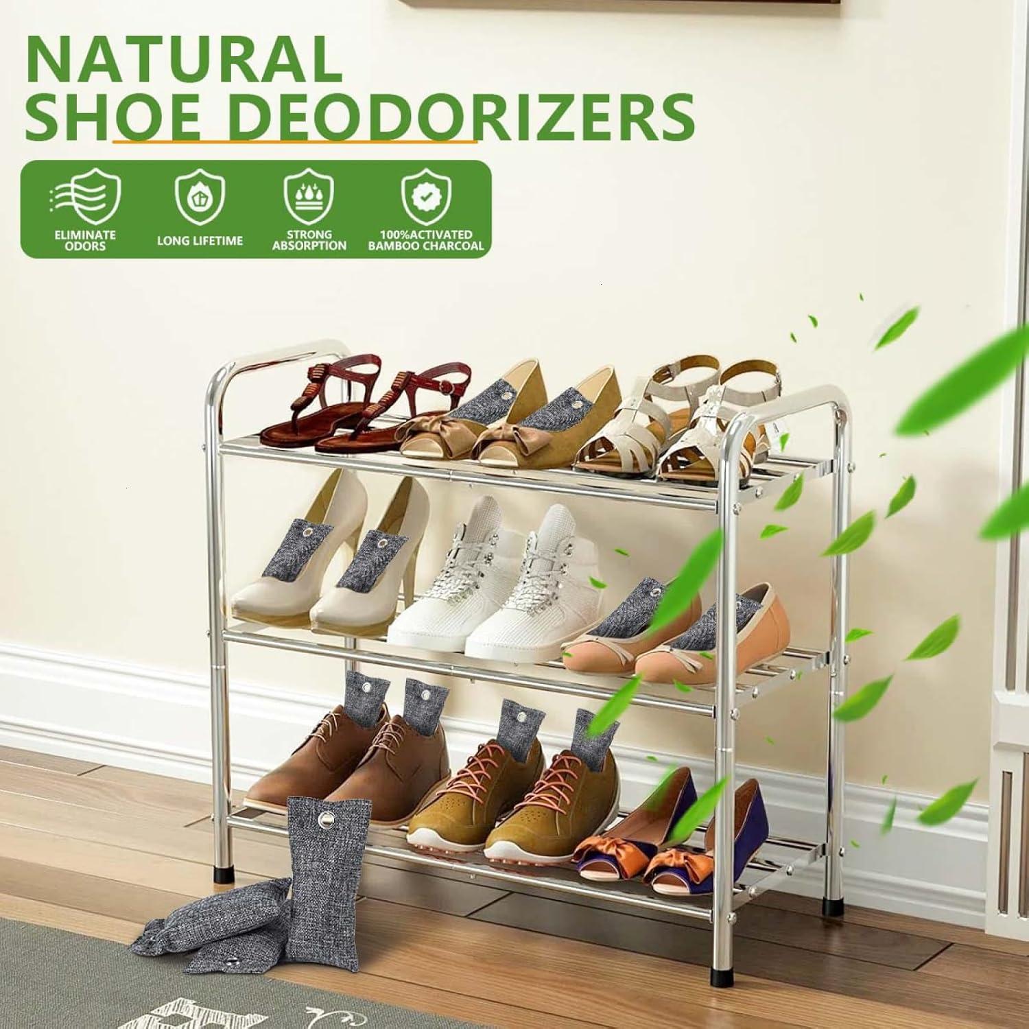 Paquete de 12 Bolsas de Carbón Activado WSSROGY 60g - Purificadoras de Aire