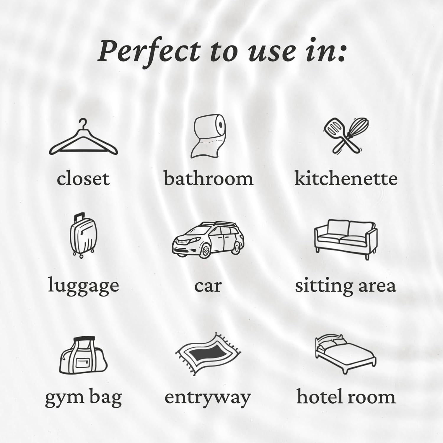 Fresh Wave Spray Eliminador de Olores 2 oz Viaje (Paquete de 2)