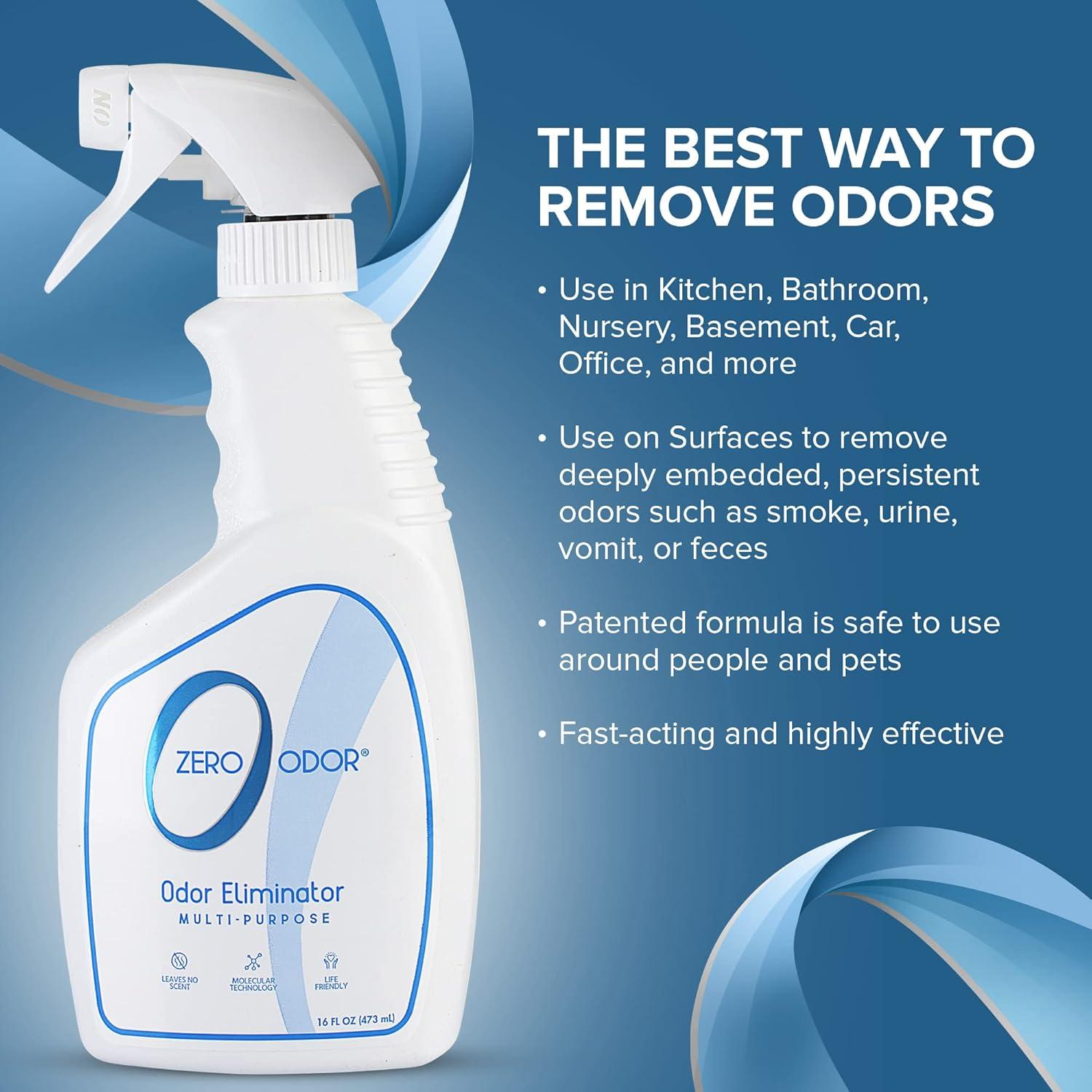 Zero Odor Eliminador de Olores Multiusos 473 ml