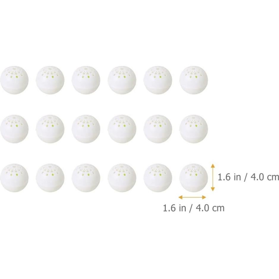 18 Bolas Desodorantes BESPORTBLE 4 cm para Zapatillas y Armarios