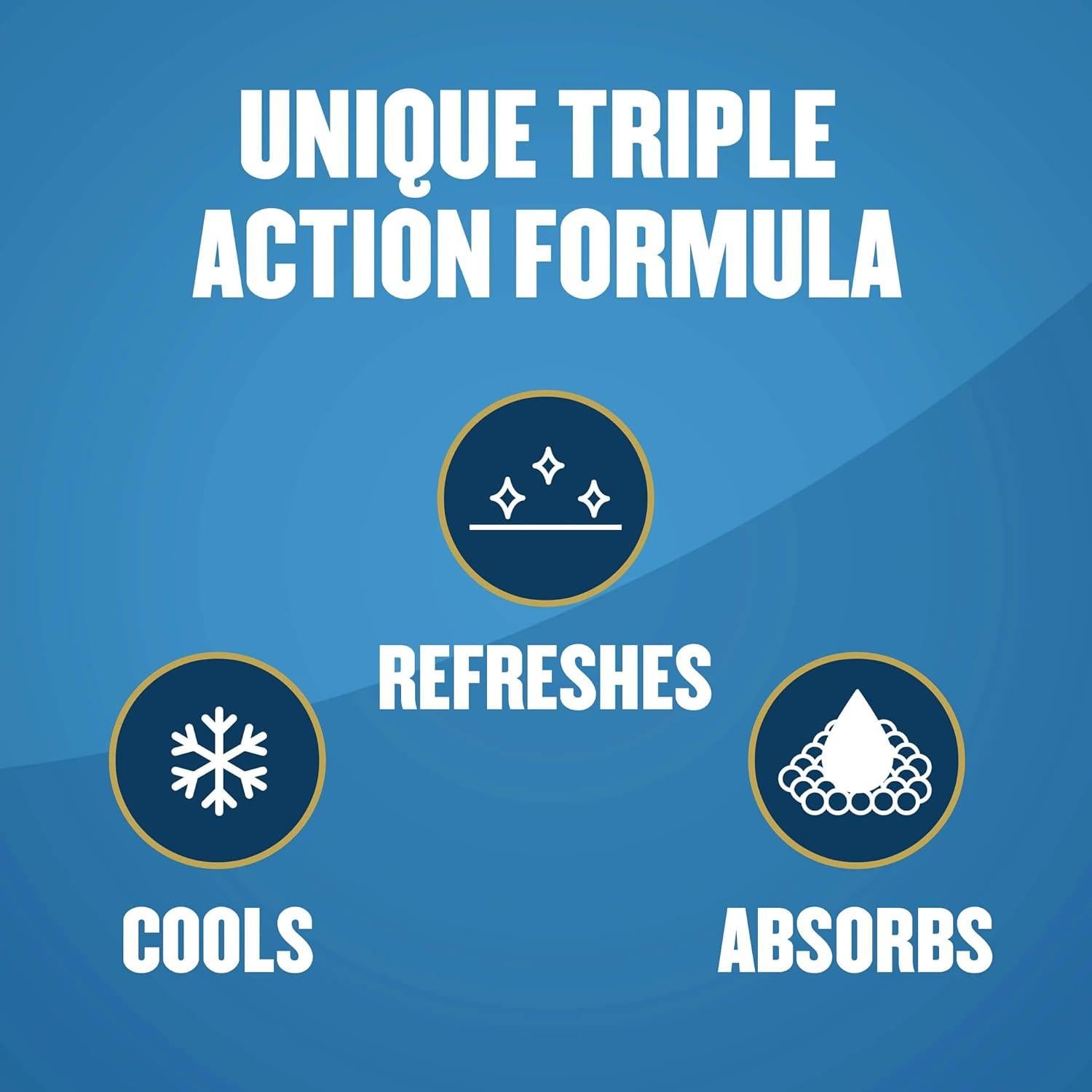 Gold Bond Spray de Polvo para Pies Sin Talco 198 g Aroma Fresco