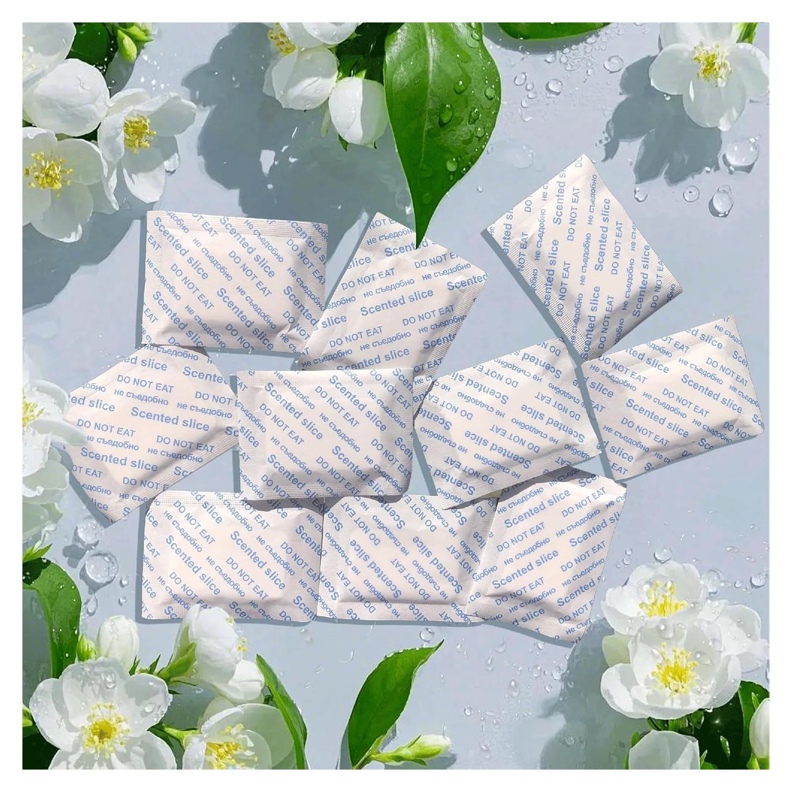 Bolsitas Aromáticas Jazmín - Eliminador de Olores 10 Unidades