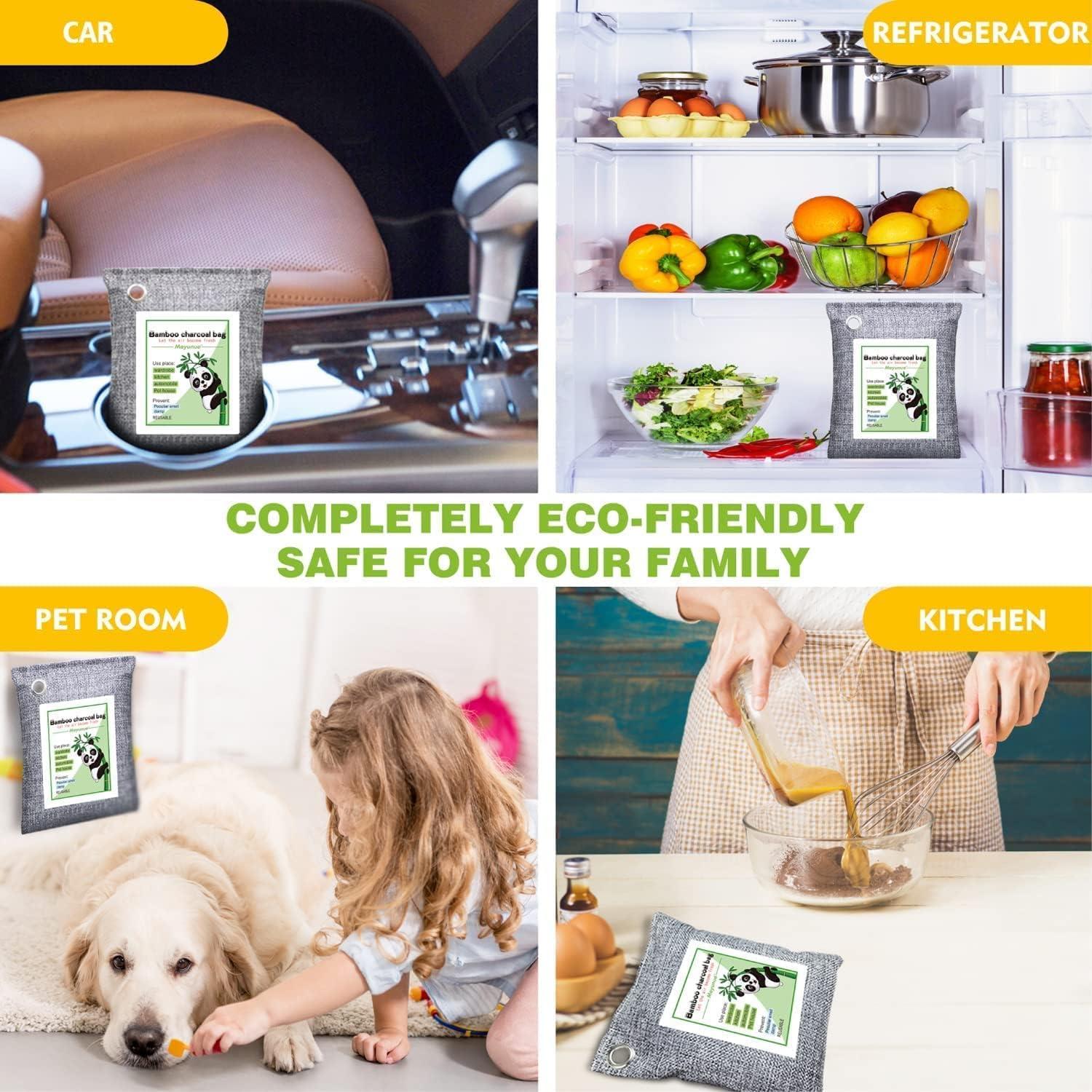 Absorbente de Olores Carbón Activado Mayunuo 15 Bolsas