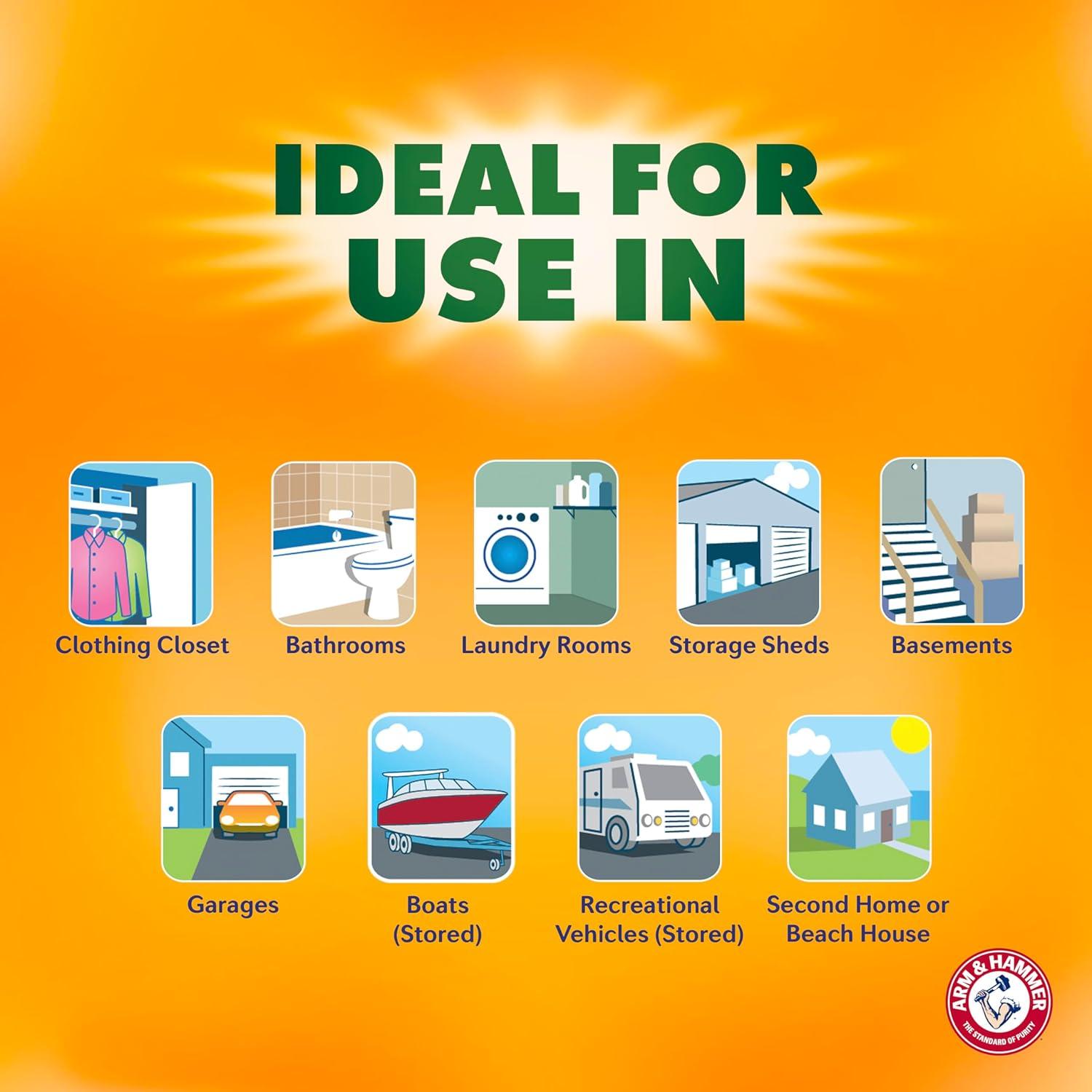 Absorbente de Humedad Colgante Arm & Hammer Essentials 3 Pzas