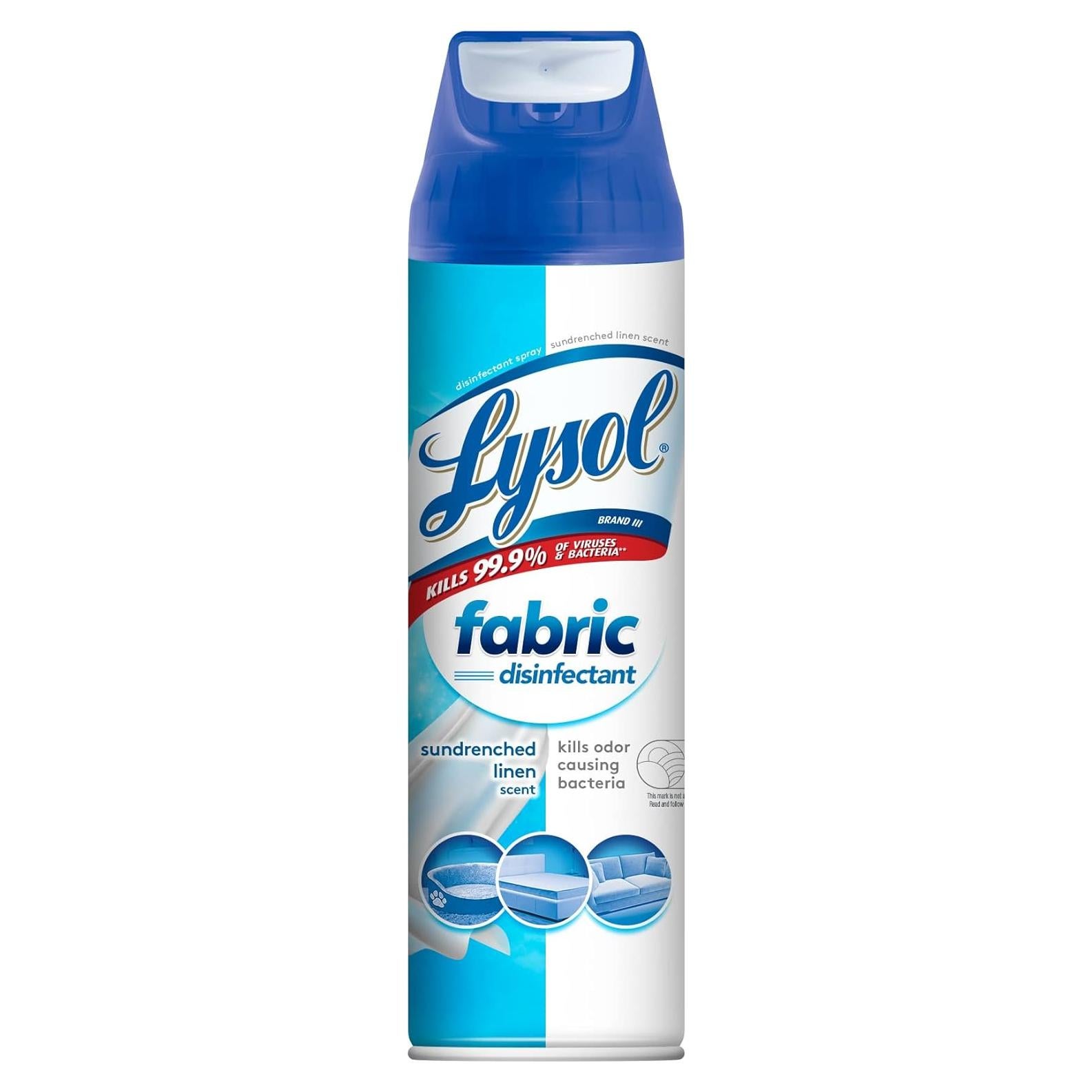 Lysol Spray Desinfectante para Telas 450 ml - Elimina Bacterias