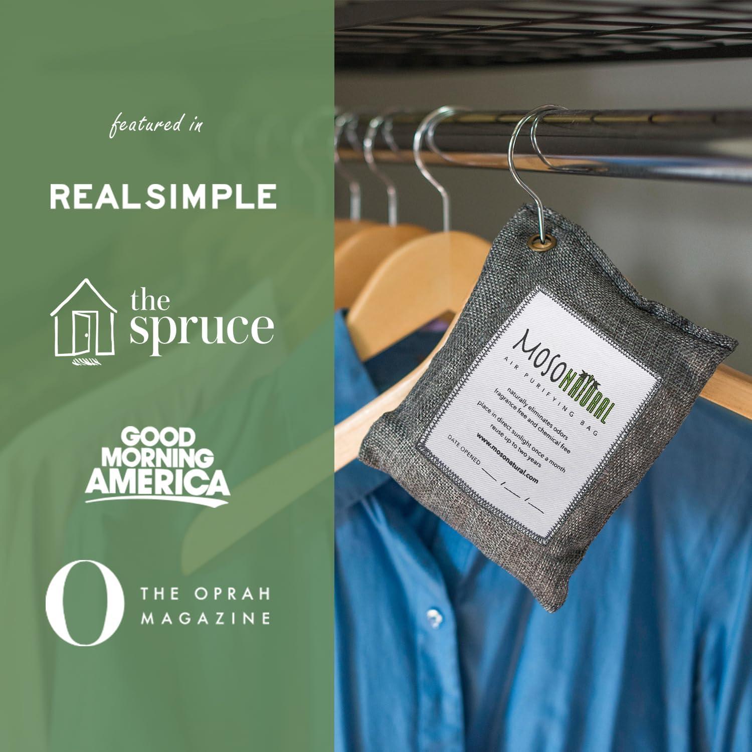 Moso Natural Bolsa Purificadora de Aire 200g Carbón Bambú