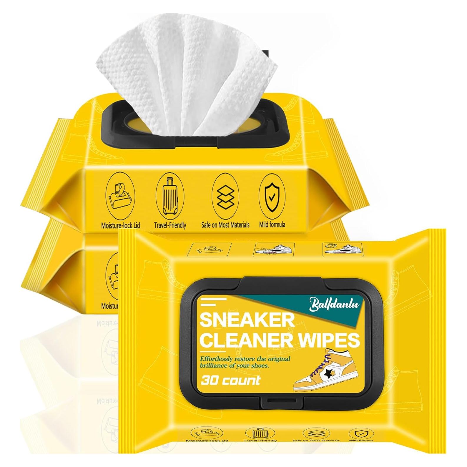 Toallitas limpiadoras para zapatillas Balldanlu 30 piezas