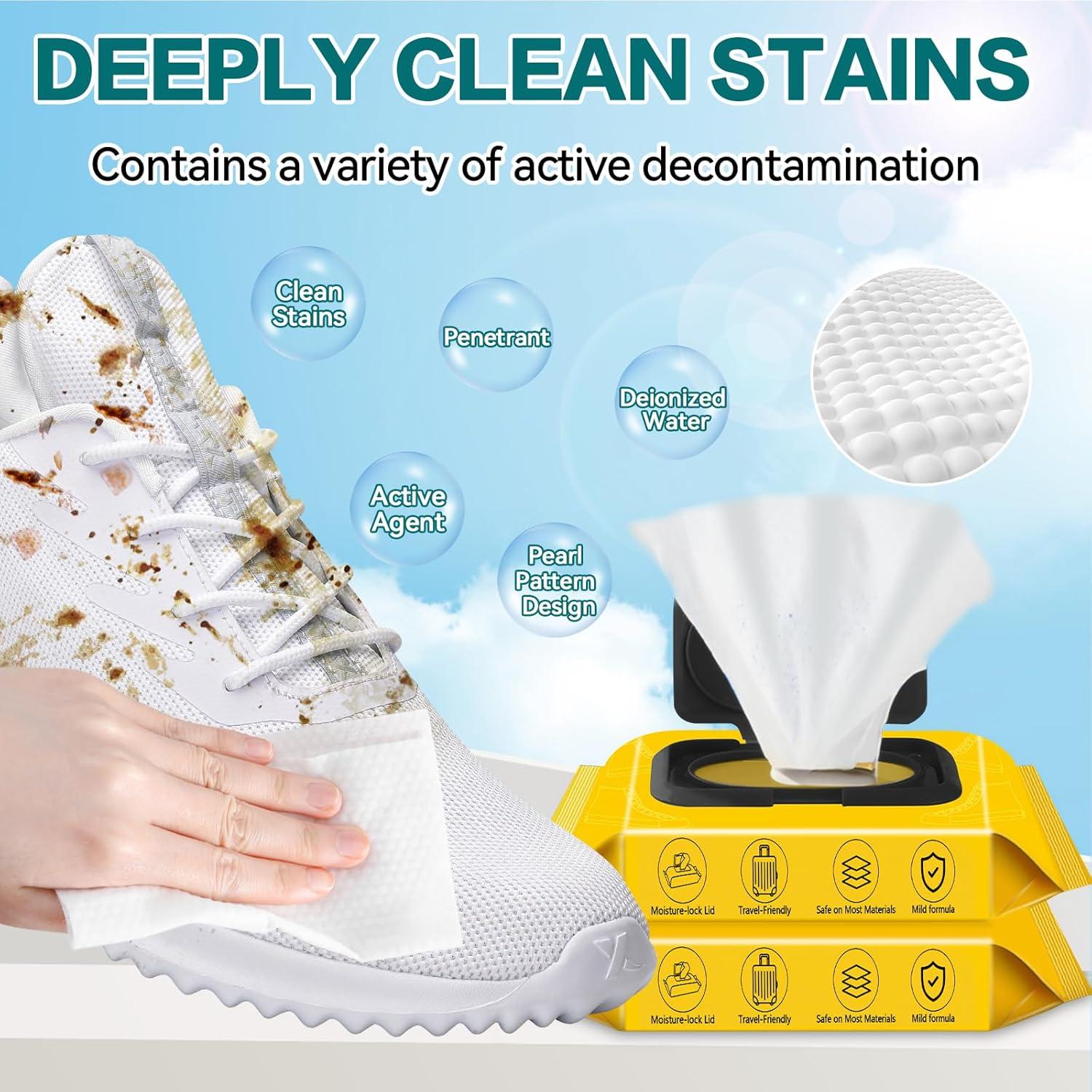 Toallitas limpiadoras para zapatillas Balldanlu 30 piezas