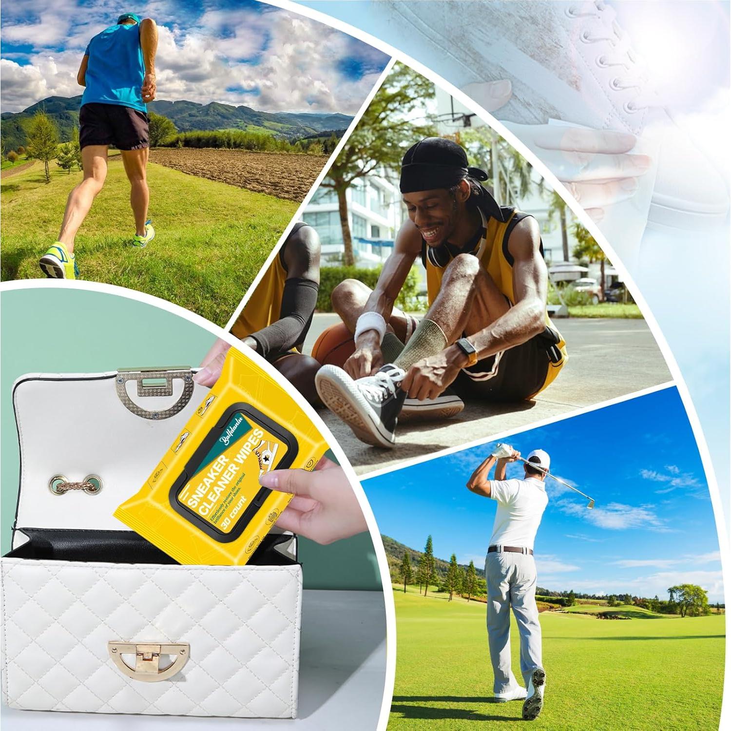 Toallitas limpiadoras para zapatillas Balldanlu 30 piezas