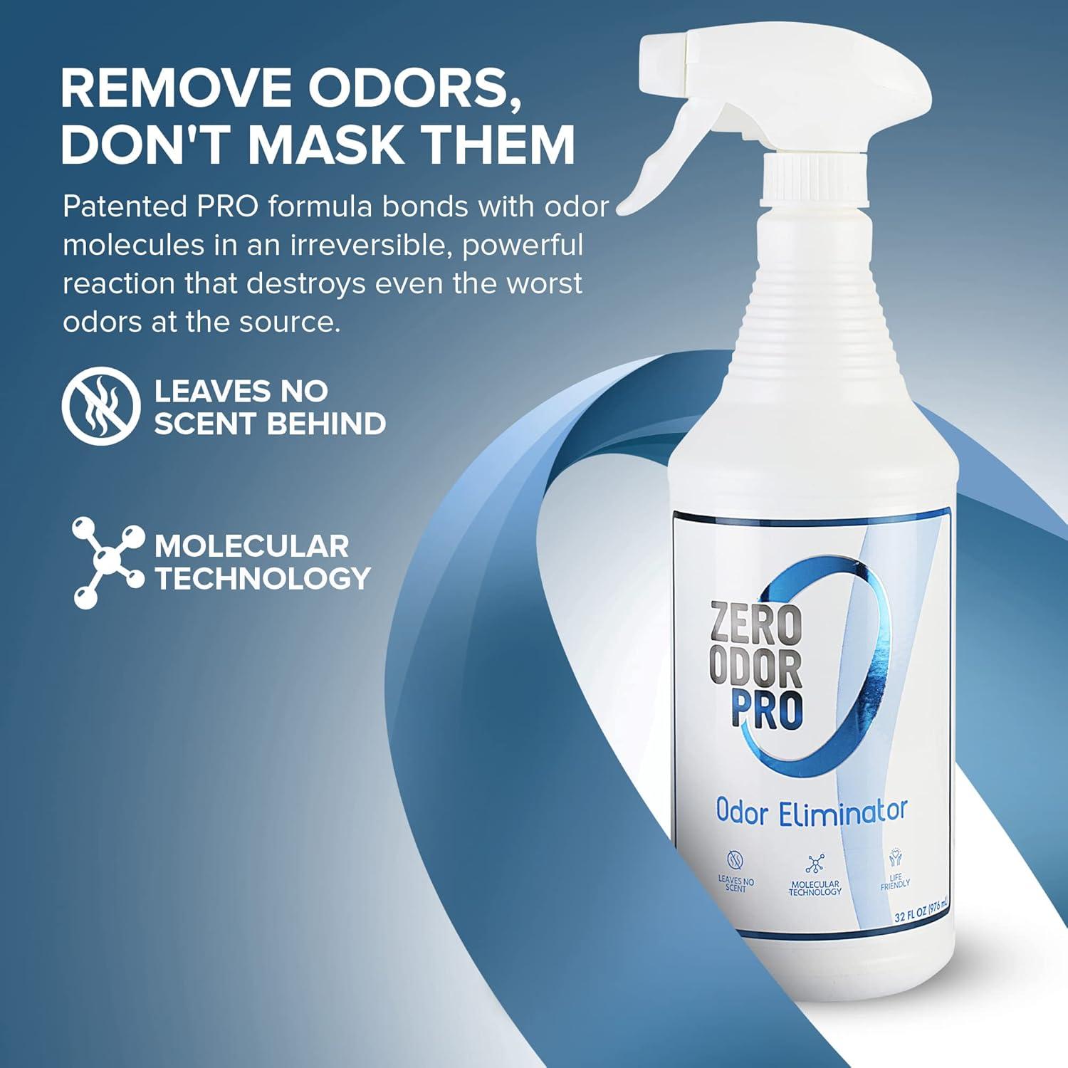 Zero Odor Pro - Eliminador de Olores 946 ml Spray