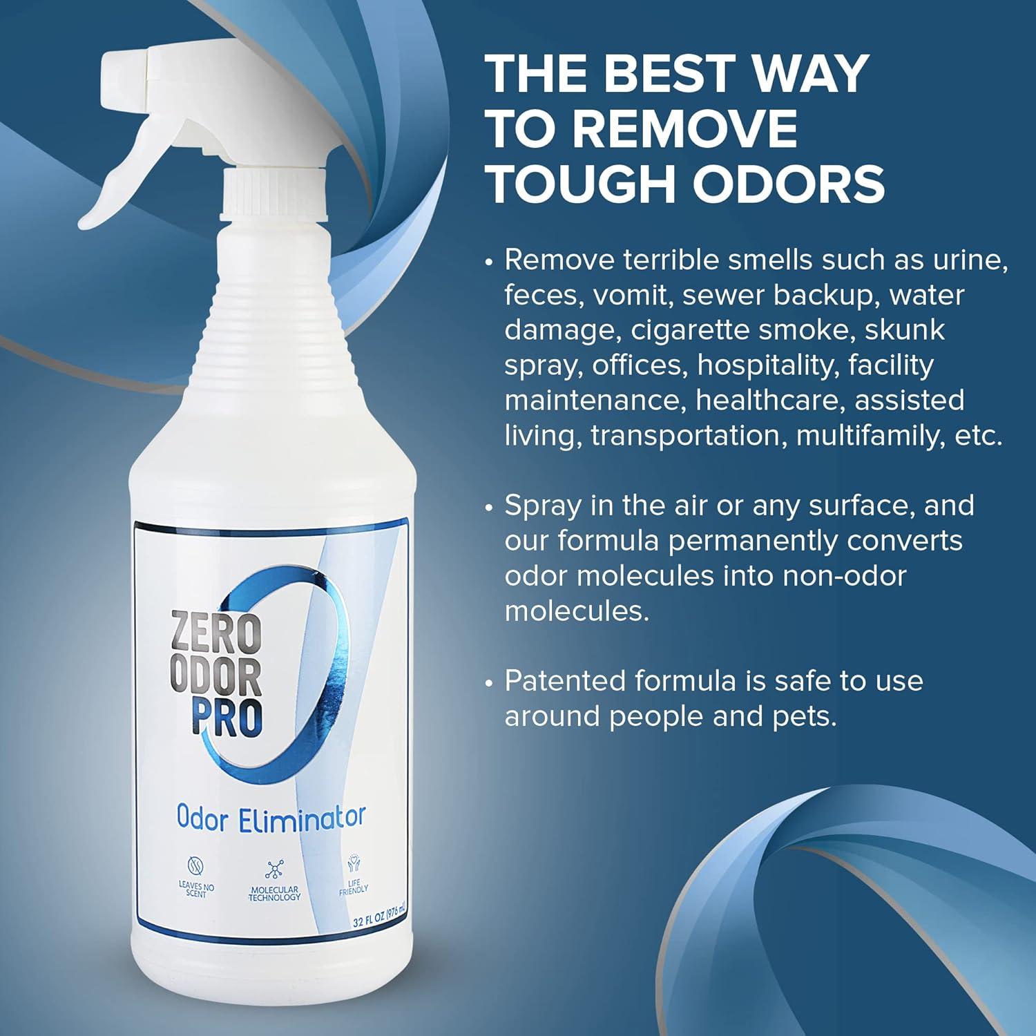 Zero Odor Pro - Eliminador de Olores 946 ml Spray