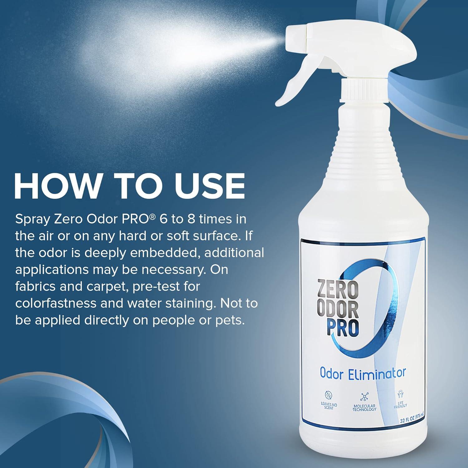 Zero Odor Pro - Eliminador de Olores 946 ml Spray