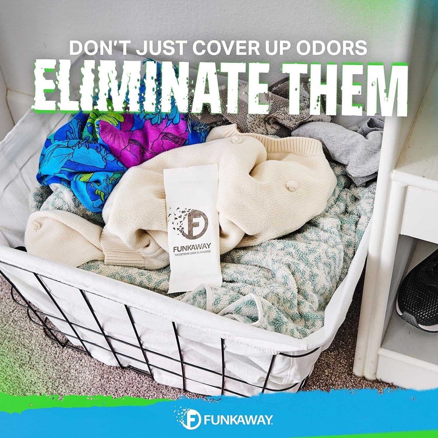 FunkAway Eliminador de Olores Sachet 110g para Closet