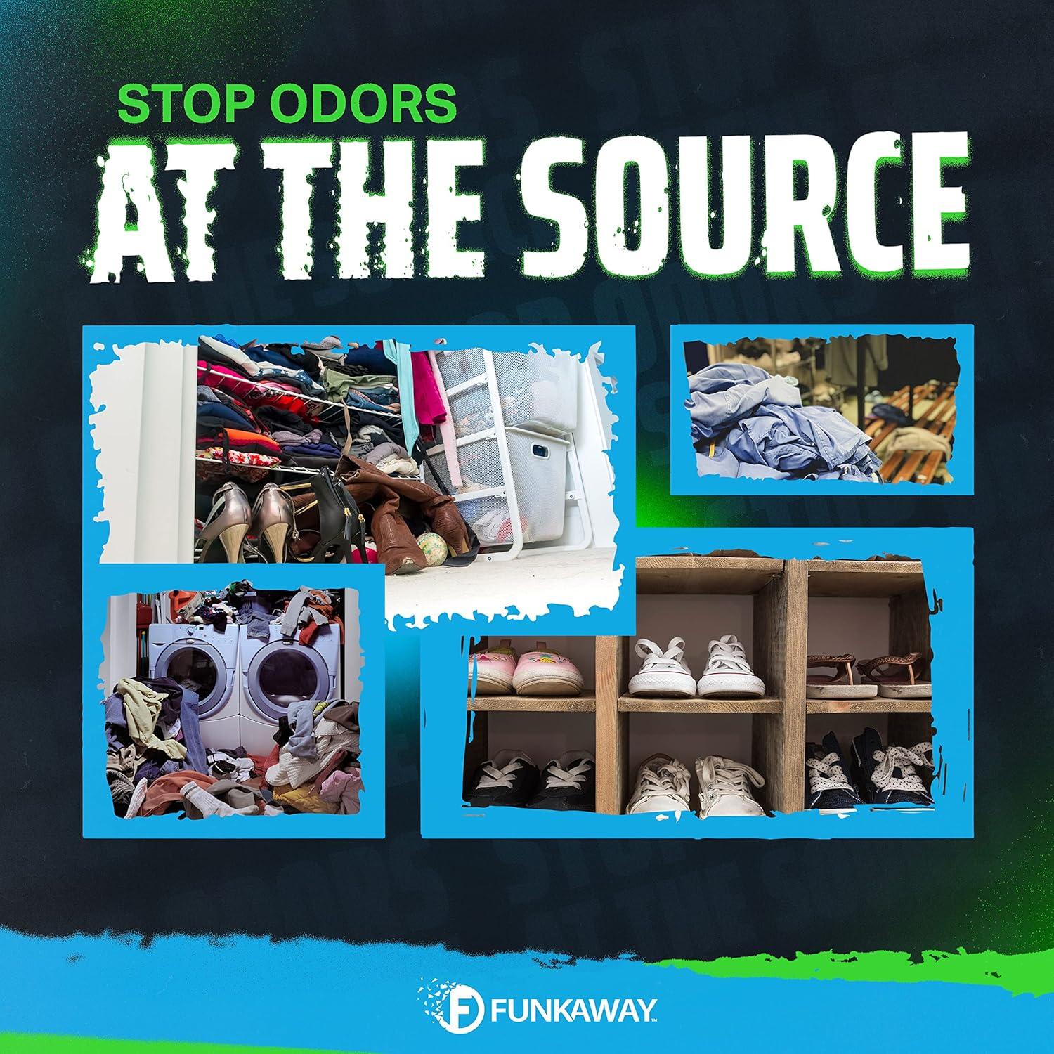 FunkAway Eliminador de Olores Sachet 110g para Closet