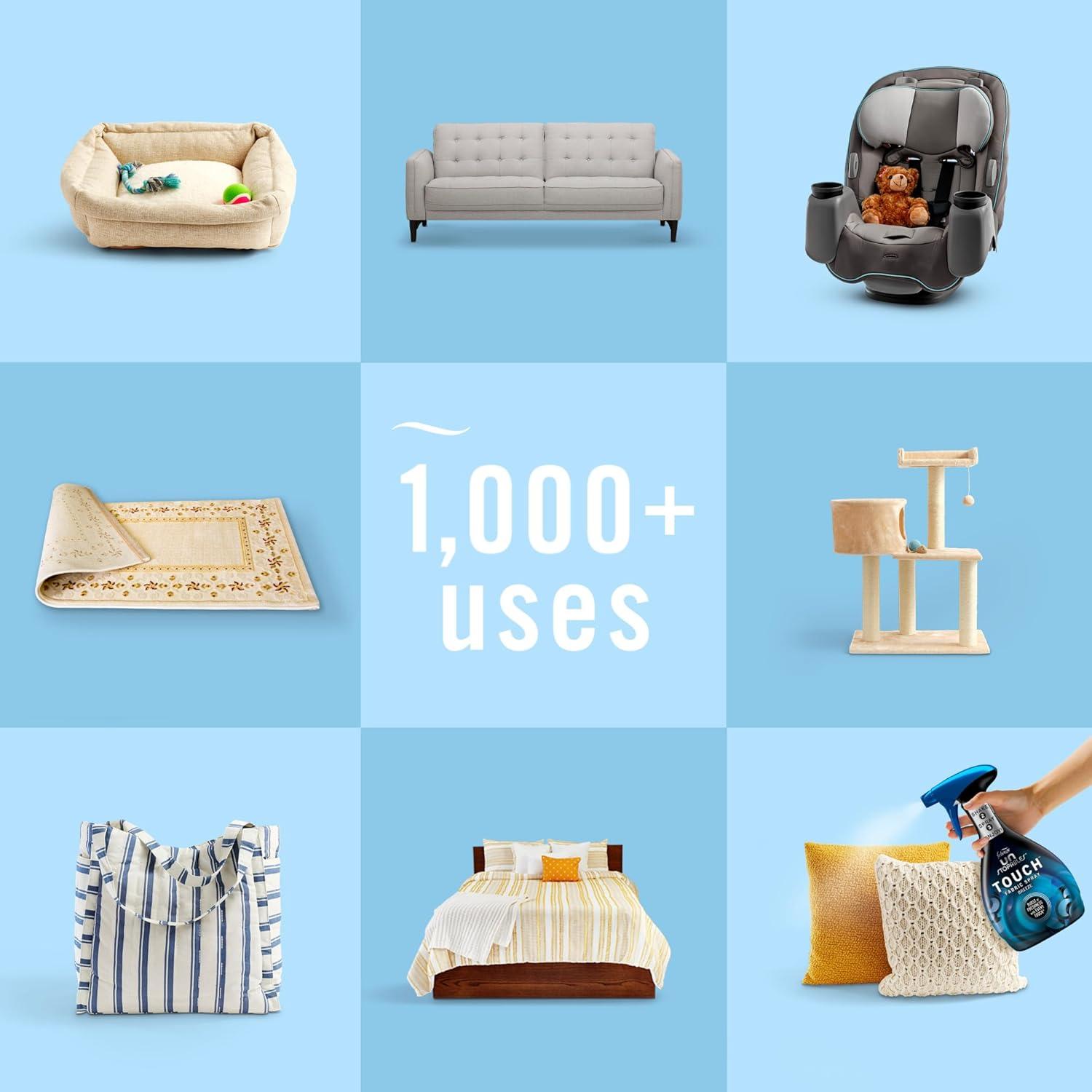 Febreze Unstopables Touch Spray Tela 500ml Paquete 2 Fresco Brisa