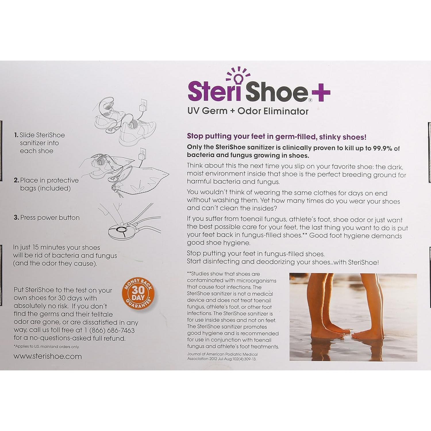 Desinfectante UV SteriShoe para Zapatos - Esterilizador 320cm